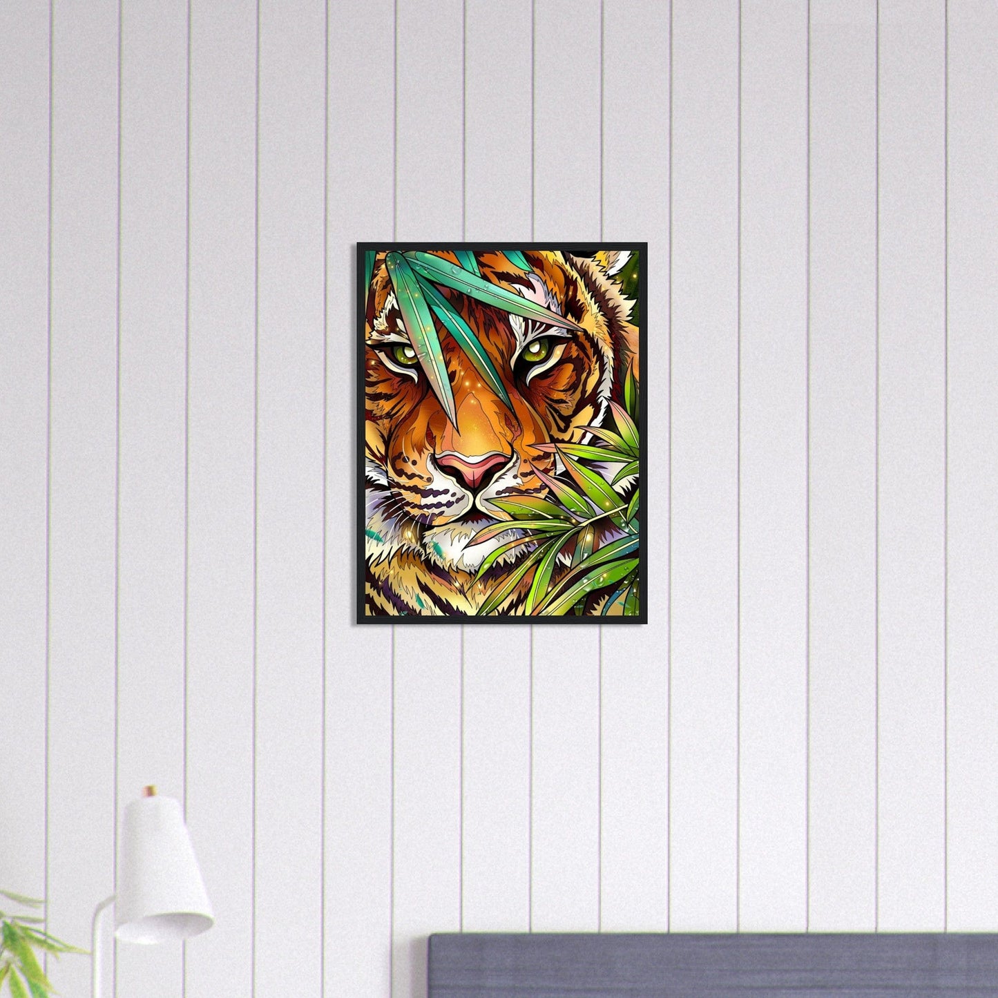 Canvanation Print Material Tableau Tigre