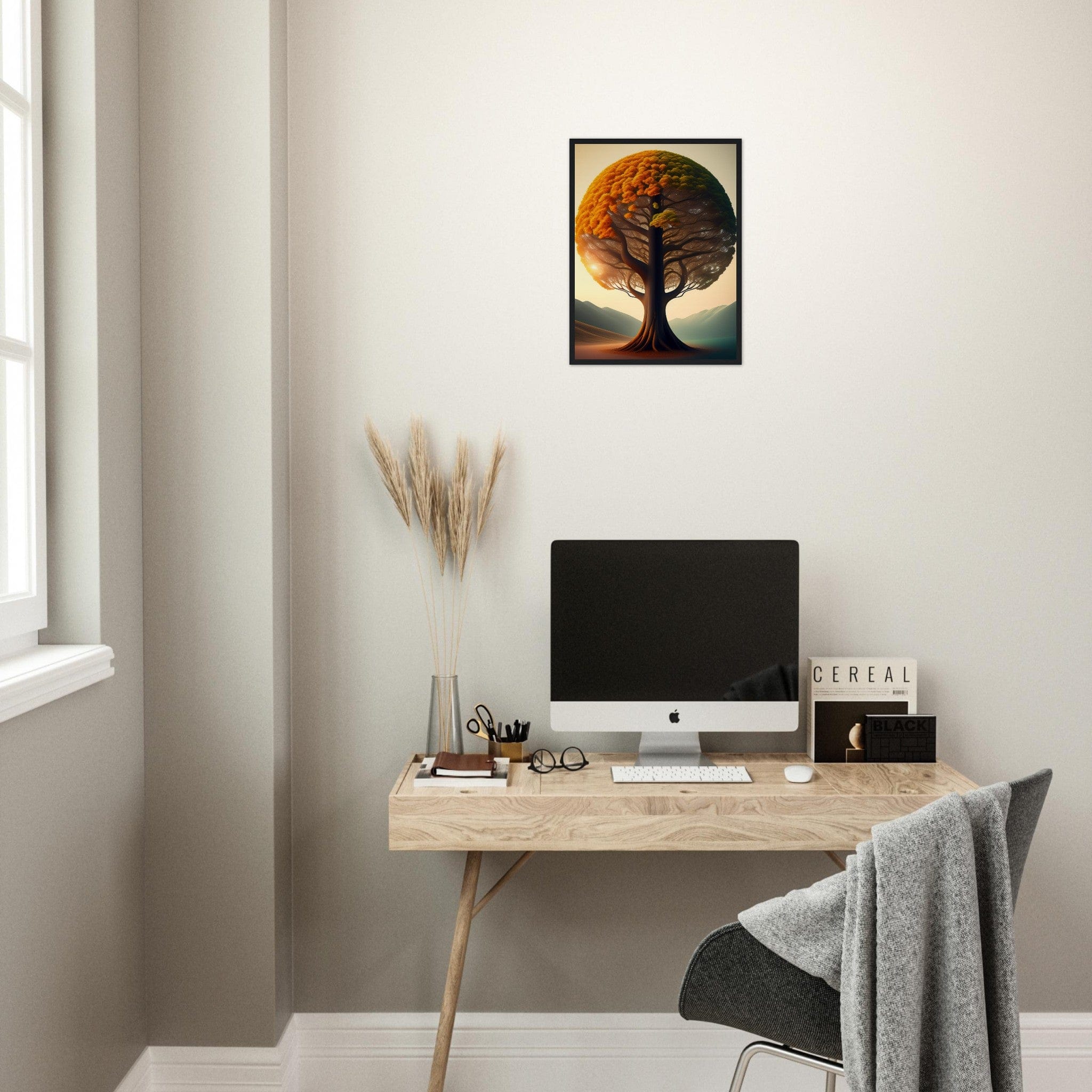 Canvanation Print Material Tableau Arbre De Vie L'Arbre de la Vie au Cœur de la Métropole