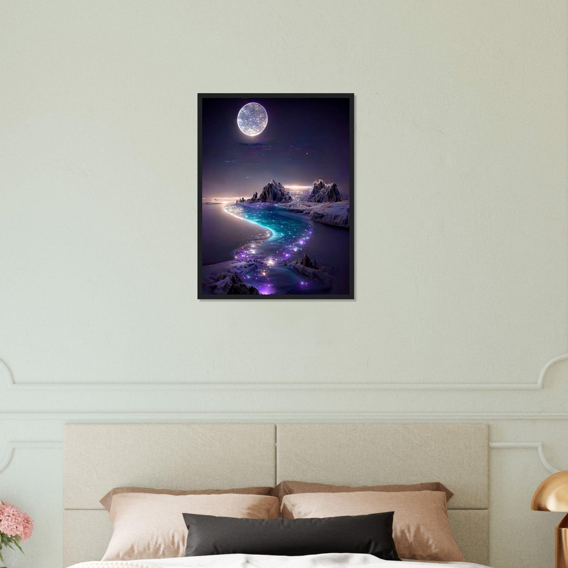 Gelato Print Material Tableau Peinture Lune