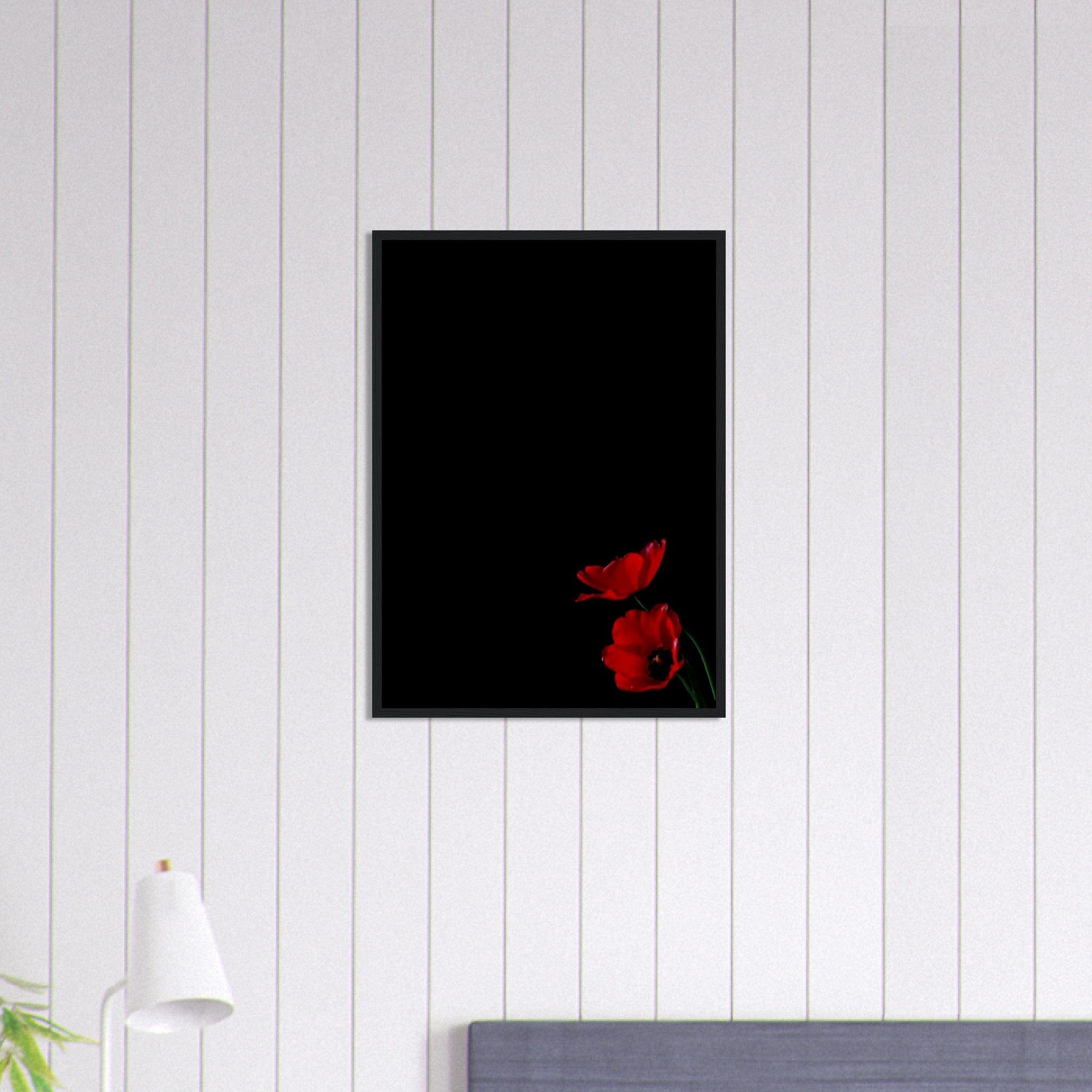 Canvanation Print Material 50x70 cm / 20x28″ Peinture Champ De Coquelicot