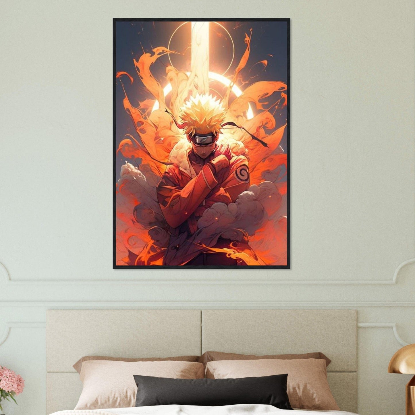 Canvanation Print Material Tableau Naruto Sharingan