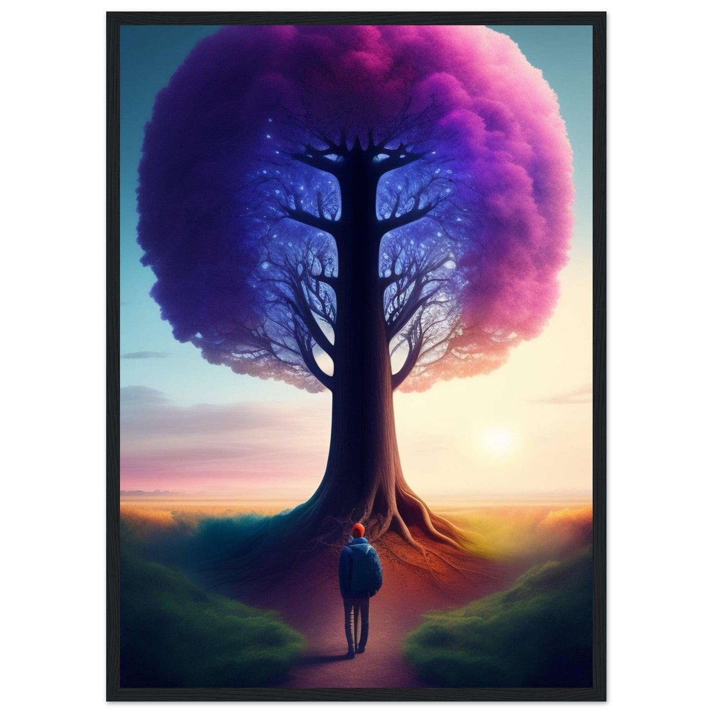 Canvanation Print Material 50x70 cm / 20x28″ Tableau Gustave Klimt Arbre De Vie