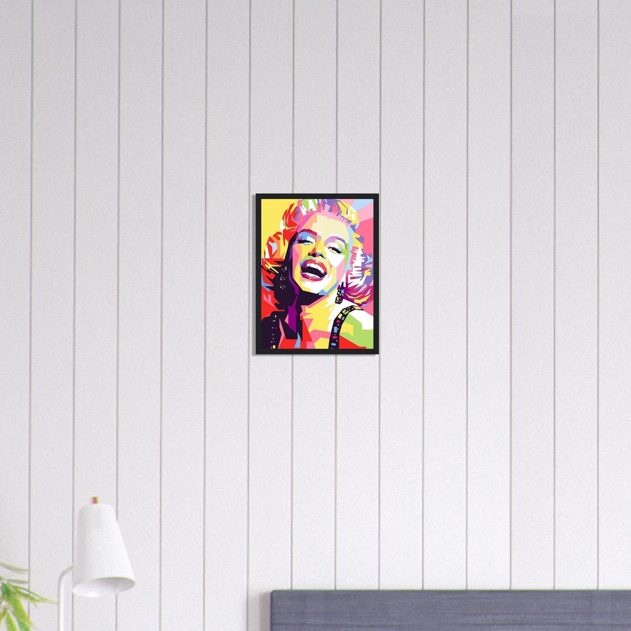 Canvanation Print Material 30x40 cm / 12x16″ Tableau Monroe Graffiti