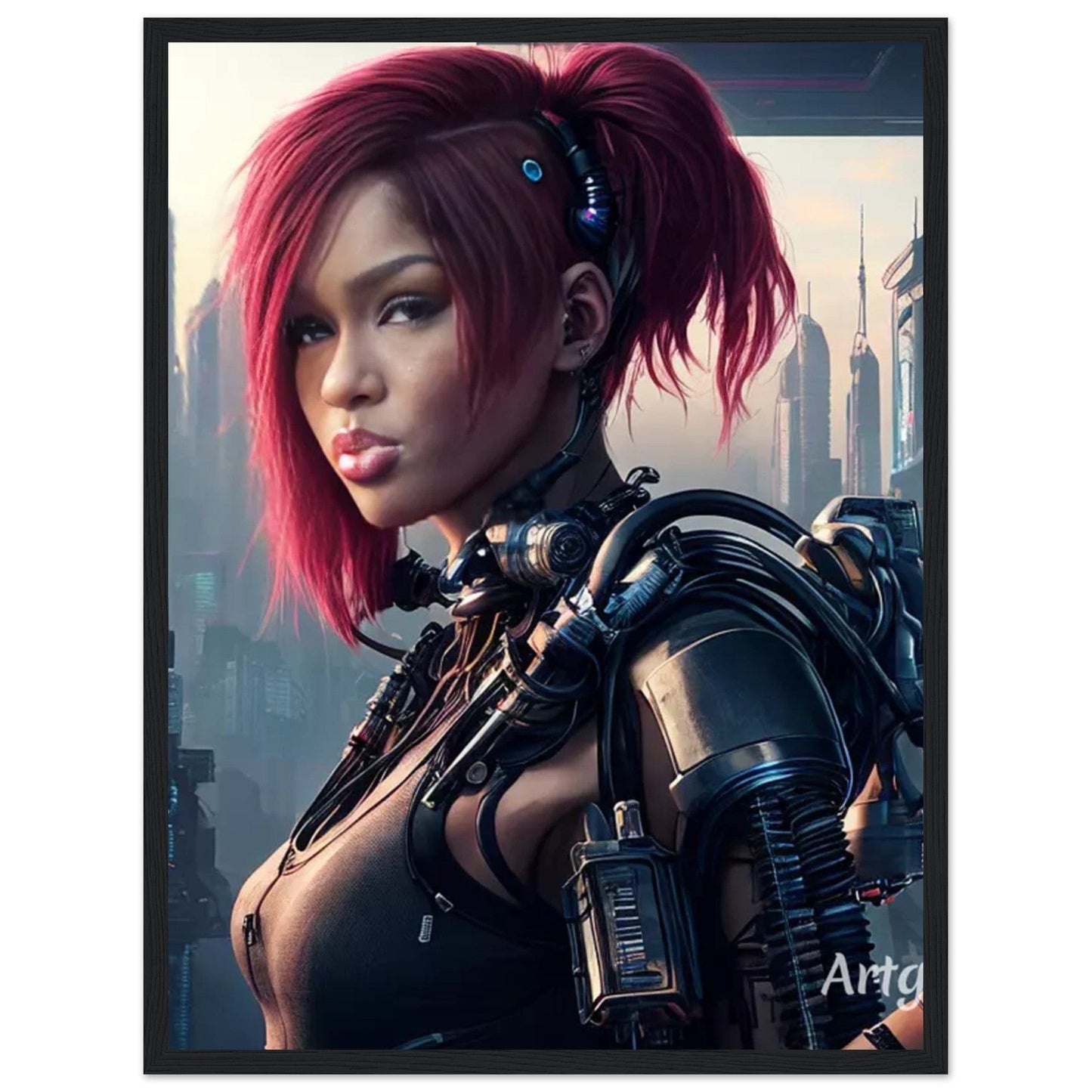 Canvanation Print Material 45x60 cm / 18x24″ Cadre Personnalisé AI Photo