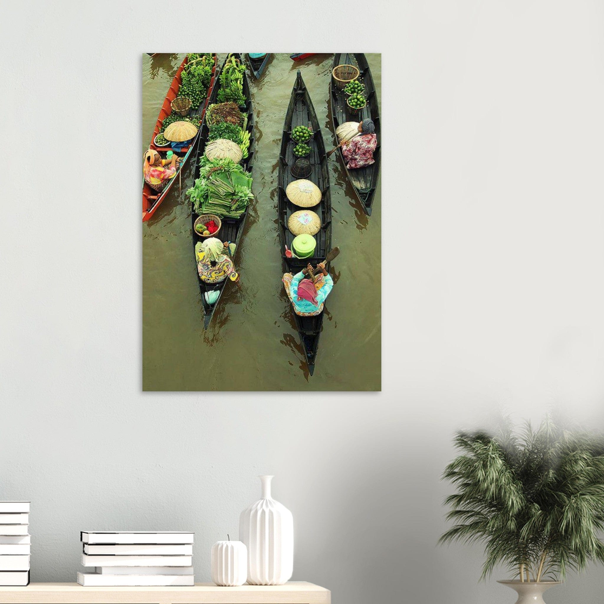 Gelato Print Material Affiche Africain Ganvié
