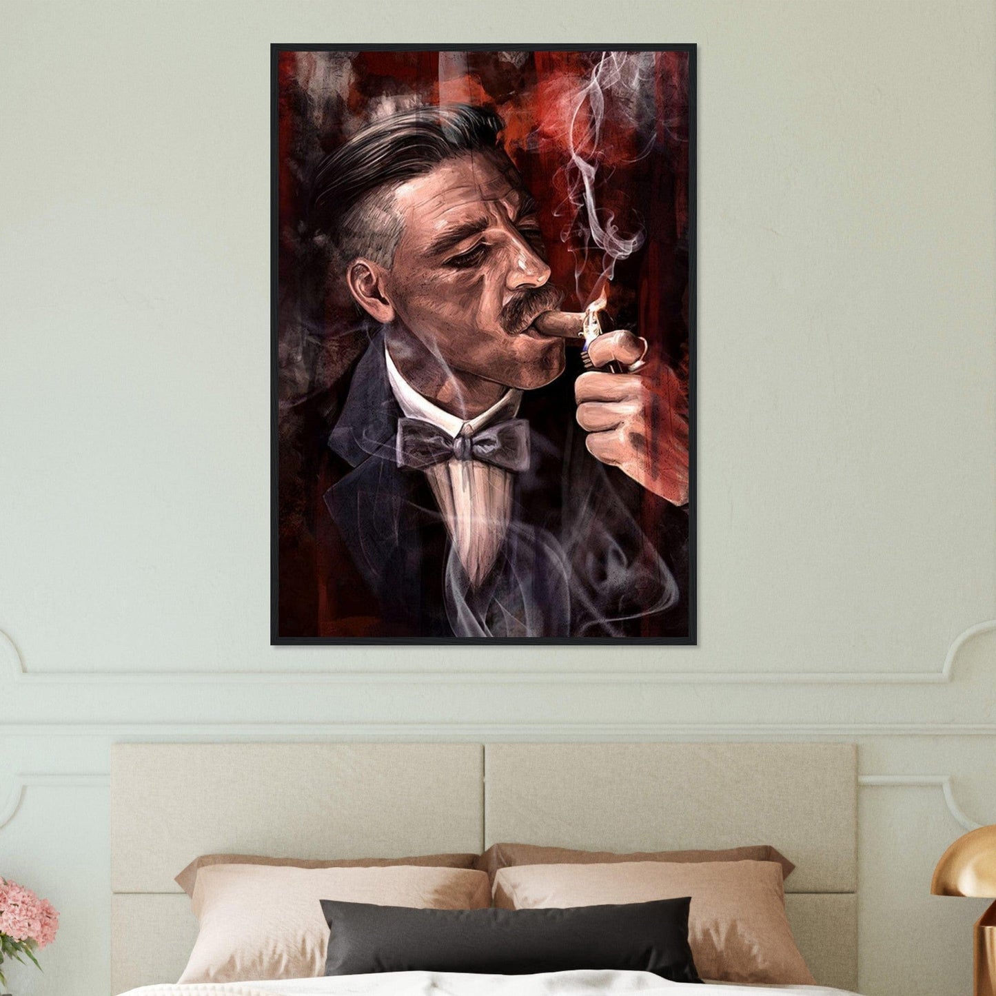 Canvanation Print Material 70x100 cm / 28x40″ Tableau Peaky Blinder Alfe