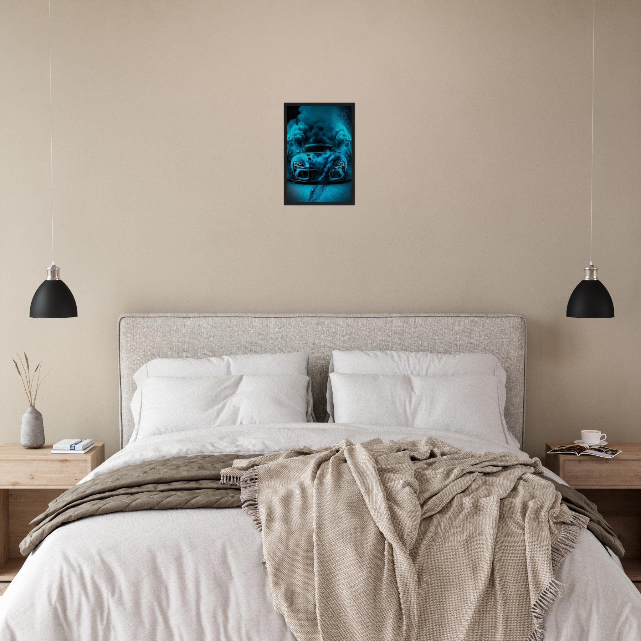 Canvanation Print Material 30x45 cm / 12x18″ Tableau Voiture Supra Cupra
