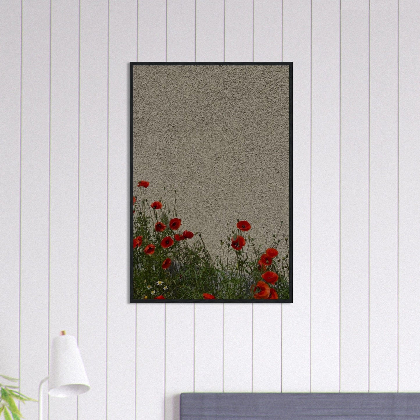 Canvanation Print Material Coquelicot Peinture Acrylique Moderne