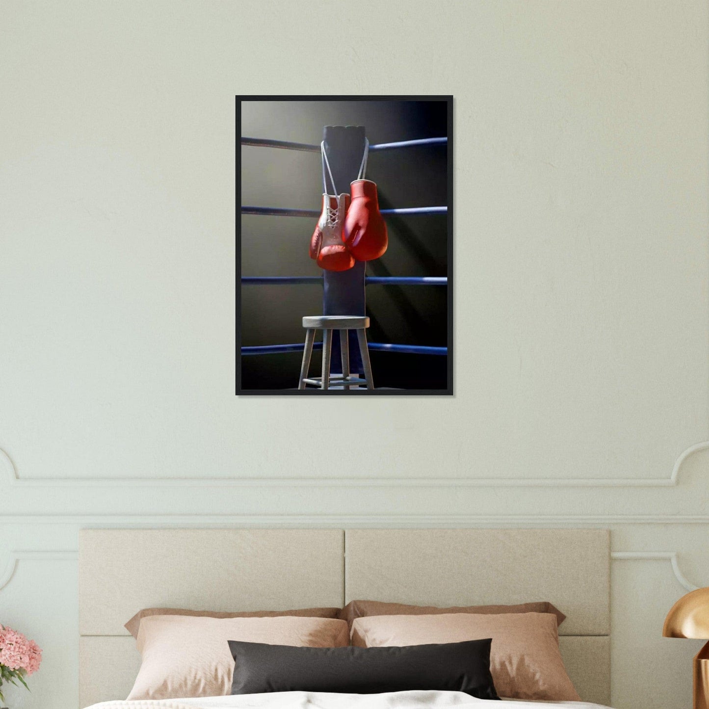 Canvanation Print Material 50x70 cm / 20x28″ Tableau Gants De Boxe Ring