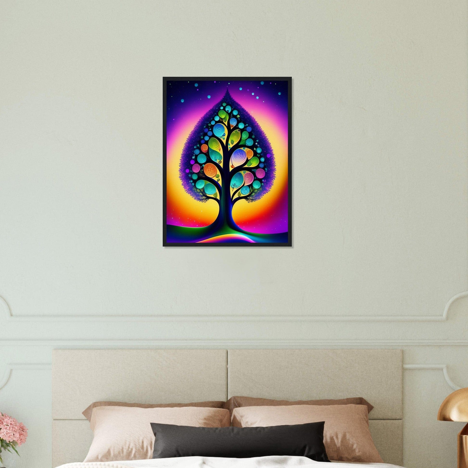 Canvanation Print Material Tableau Arbre De Vie L'Équilibre Naturel