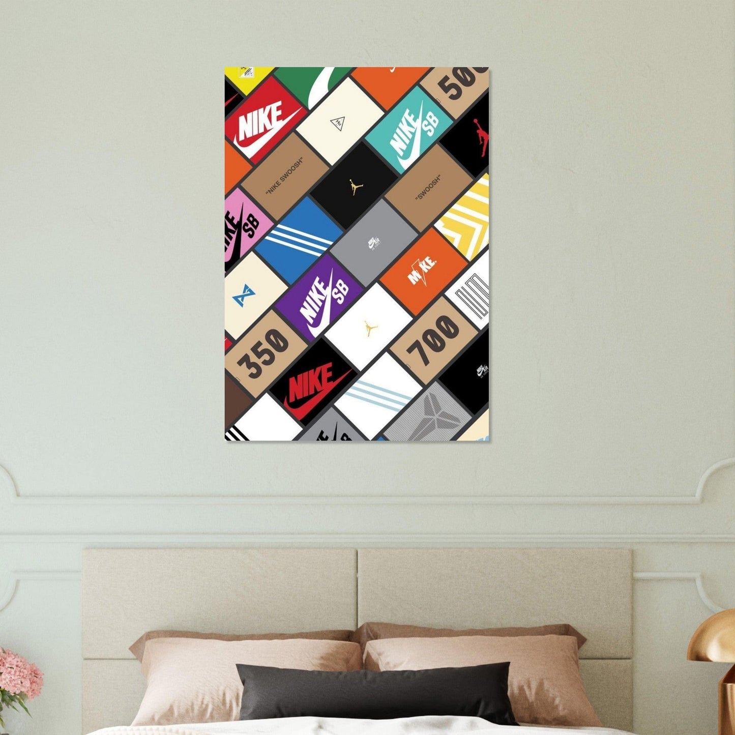Gelato Print Material Poster Sneaker Boite