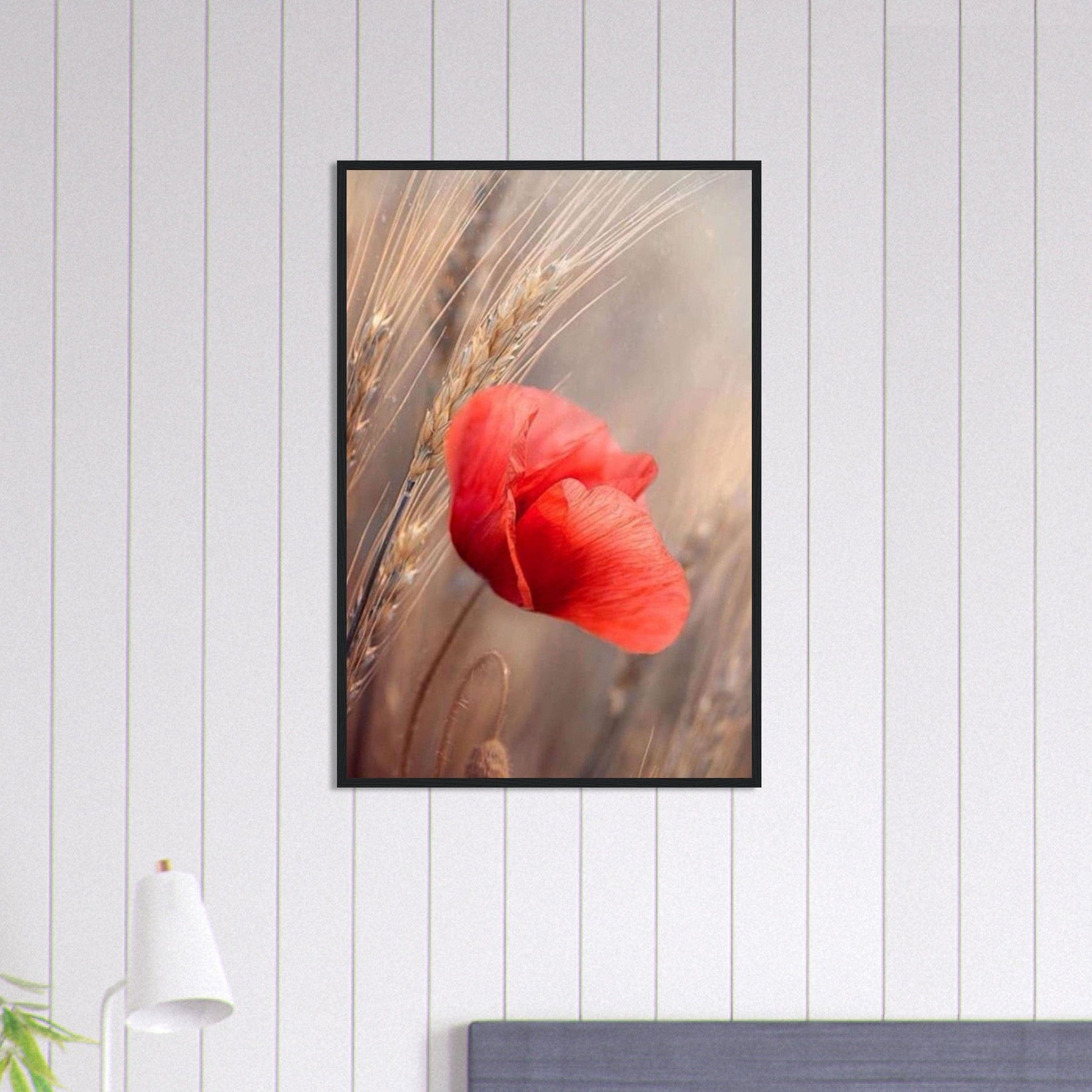 Canvanation Print Material Tableau Coquelicot Célèbre