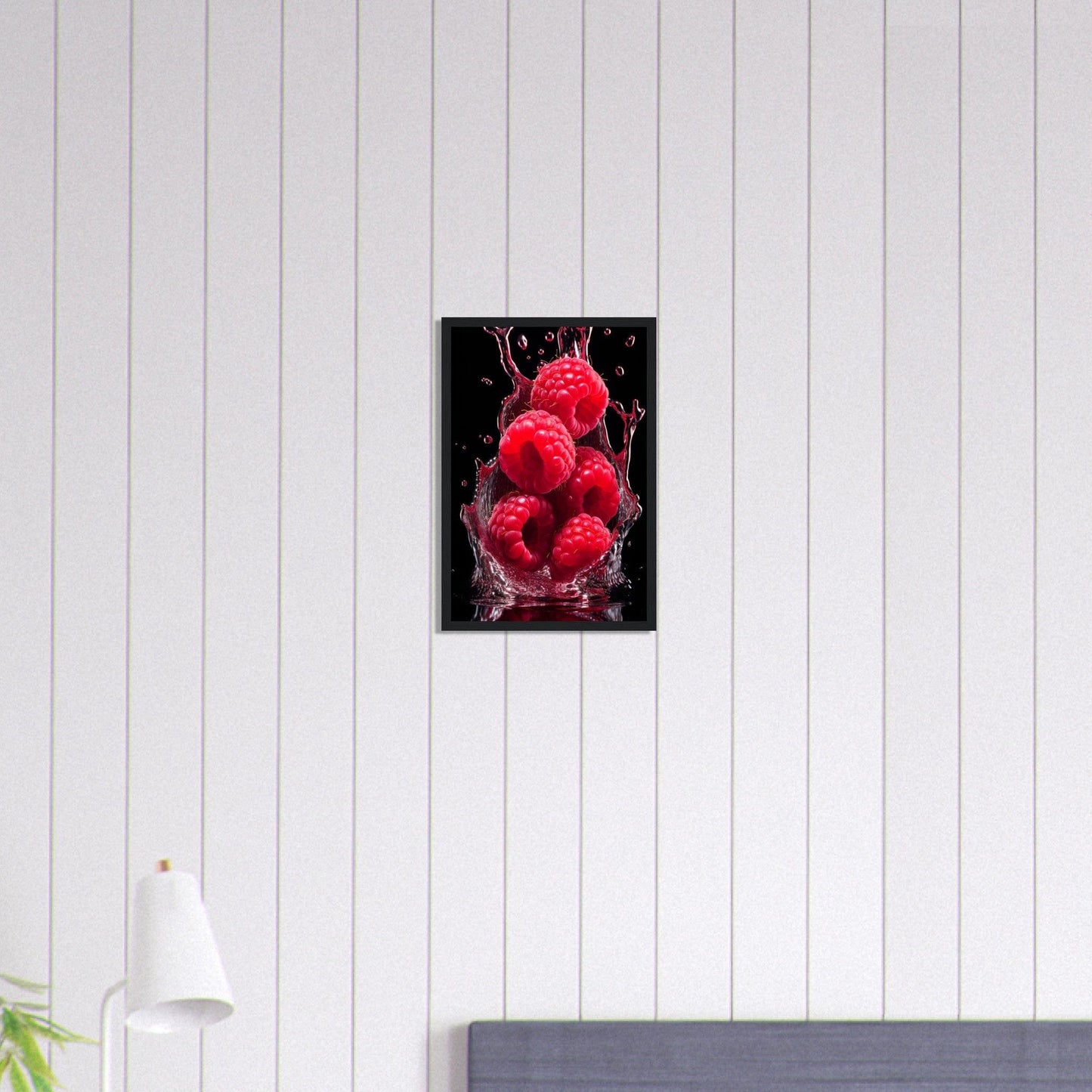 Canvanation Print Material 30x45 cm / 12x18″ Tableau Cuisine Framboise