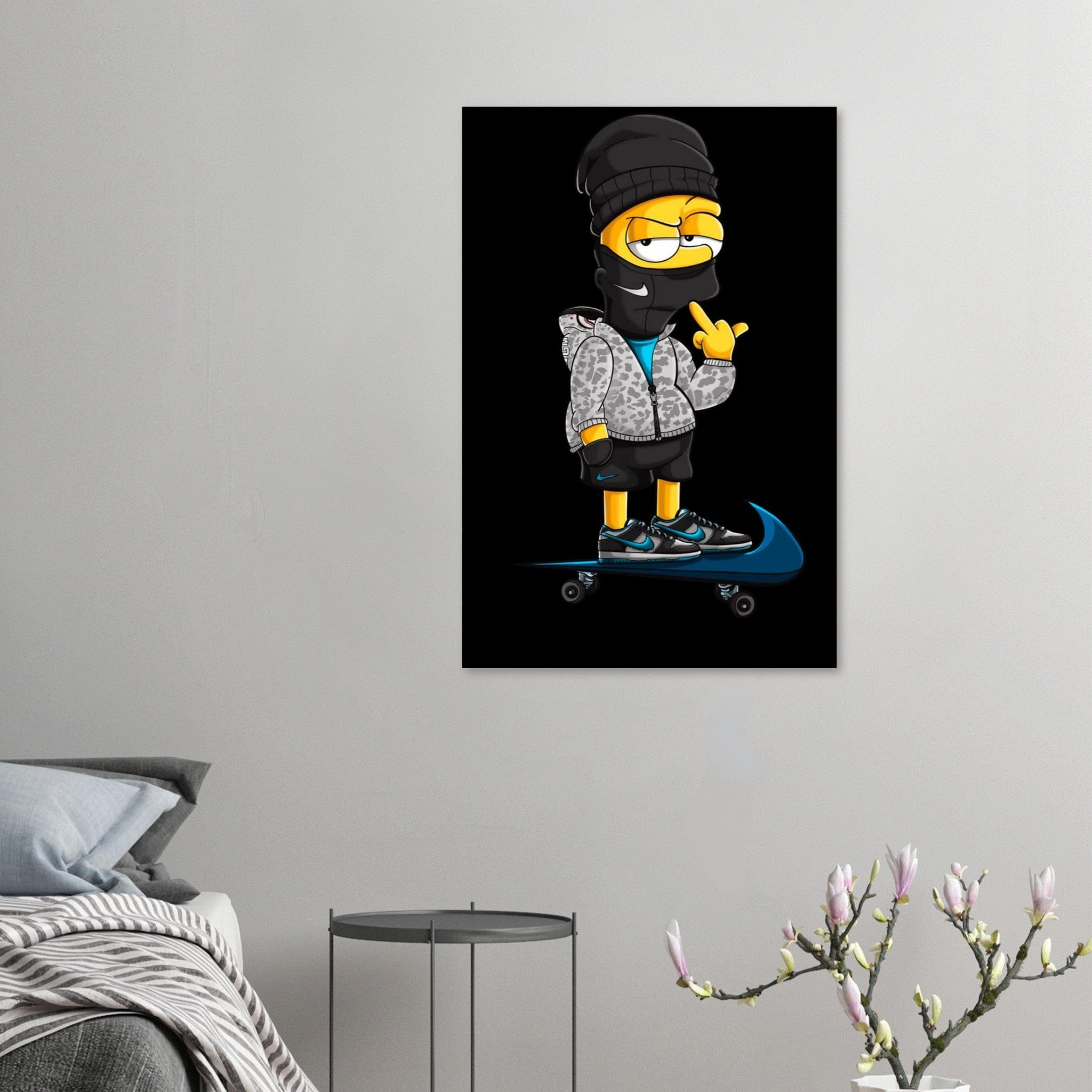 Canvanation Print Material 60x90 cm / 24x36″ / Poster Poster Et Tableau Bart Simpson