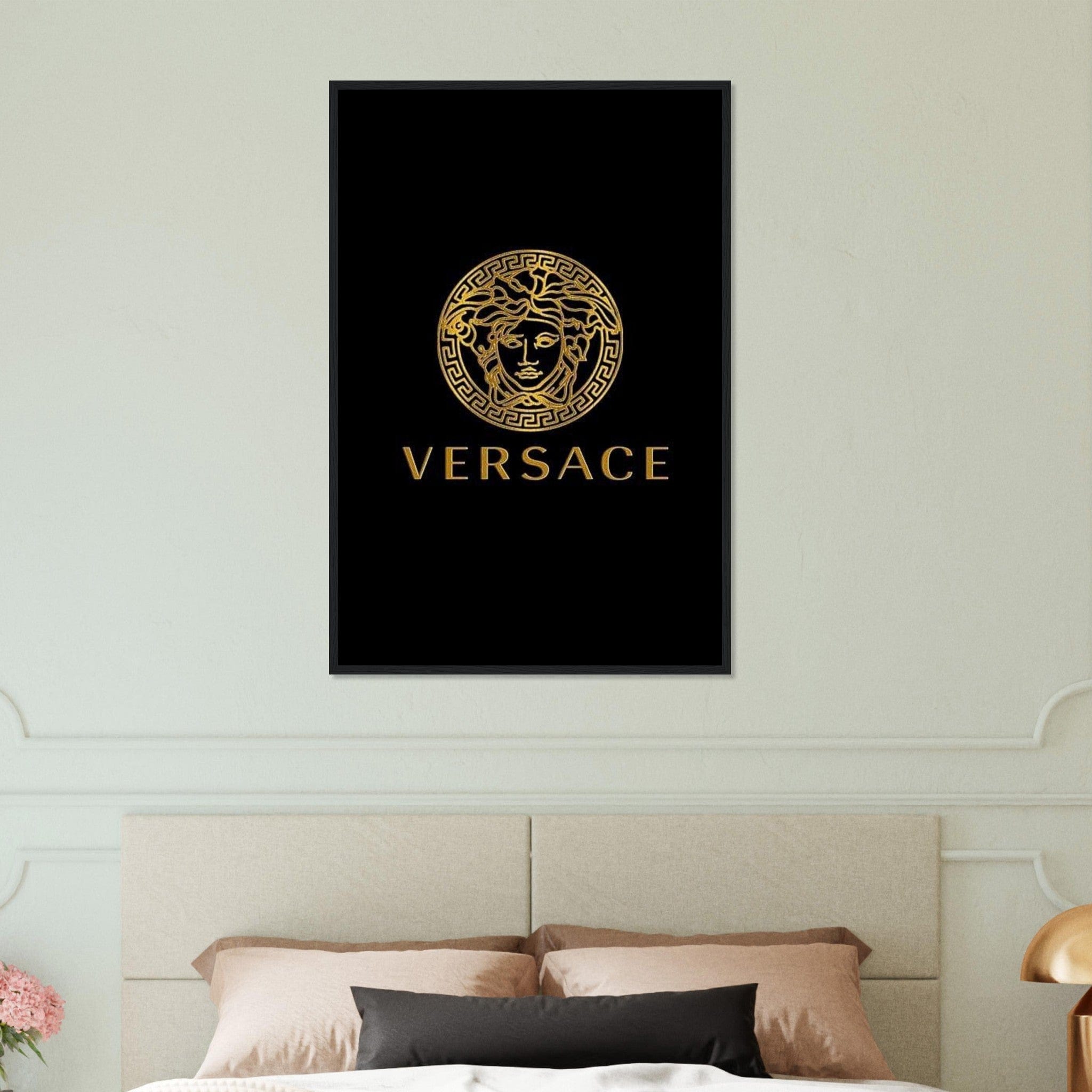 Canvanation Print Material 60x90 cm / 24x36″ Tableau Marque De Luxe Versace