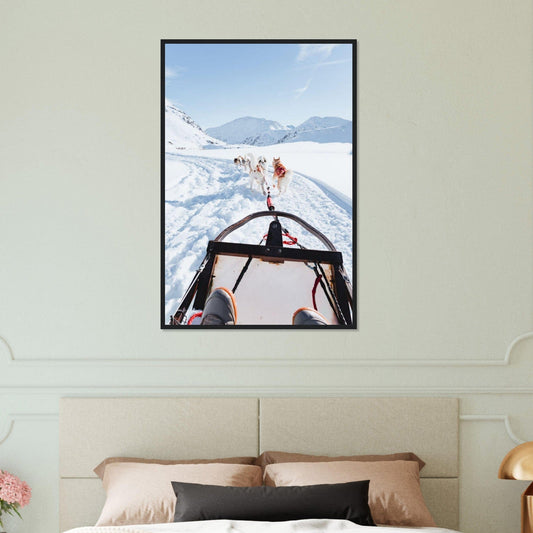 Canvanation Print Material 60x90 cm / 24x36″ Tableau Contemporain Montagne