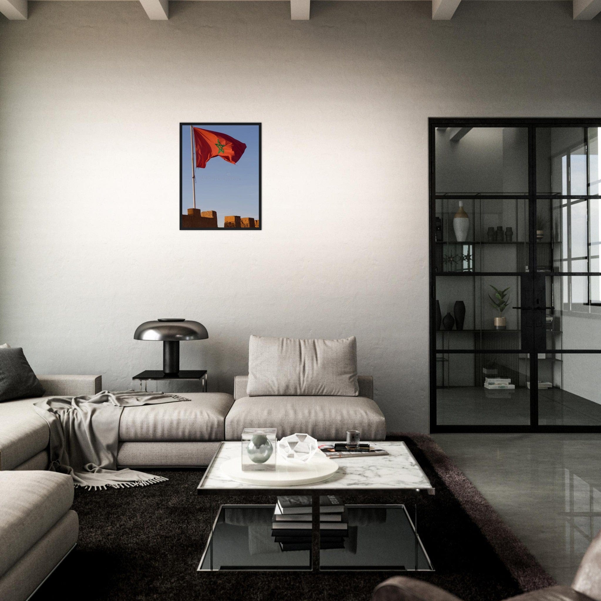 Canvanation Print Material Tableau Salon Marocain