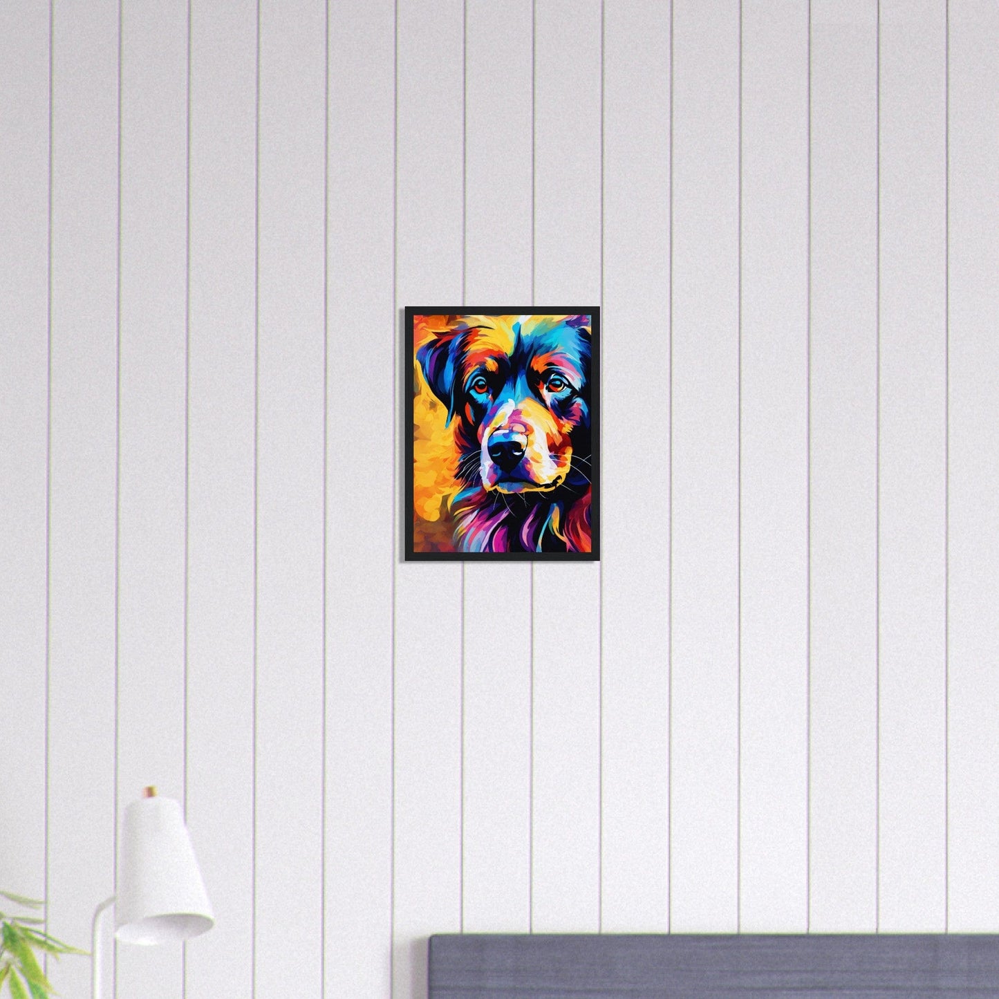 Canvanation Print Material 30x40 cm / 12x16″ Tableau Chien Héros Du Quotidien