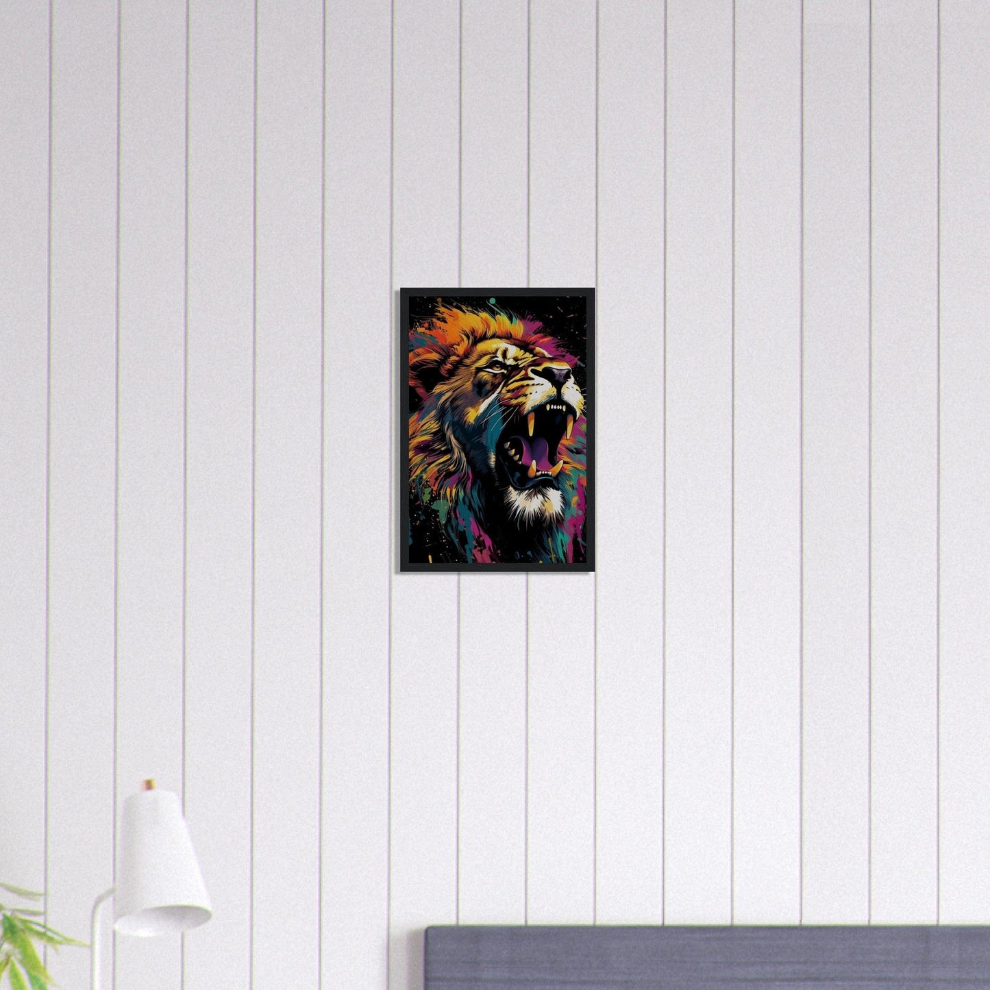 Canvanation Print Material 30x45 cm / 12x18″ Tableau Pop Art Lion