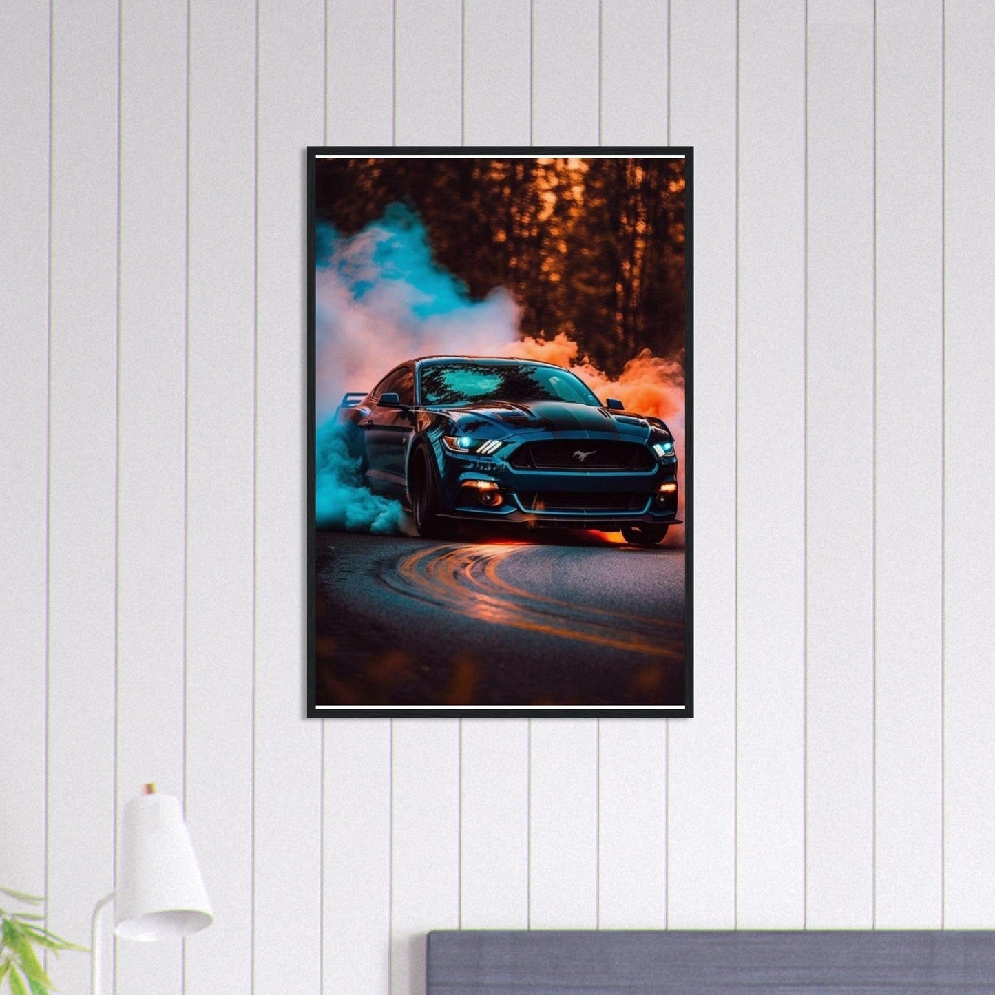 Canvanation Print Material 60x90 cm / 24x36″ Tableau Voiture Shleby Gt
