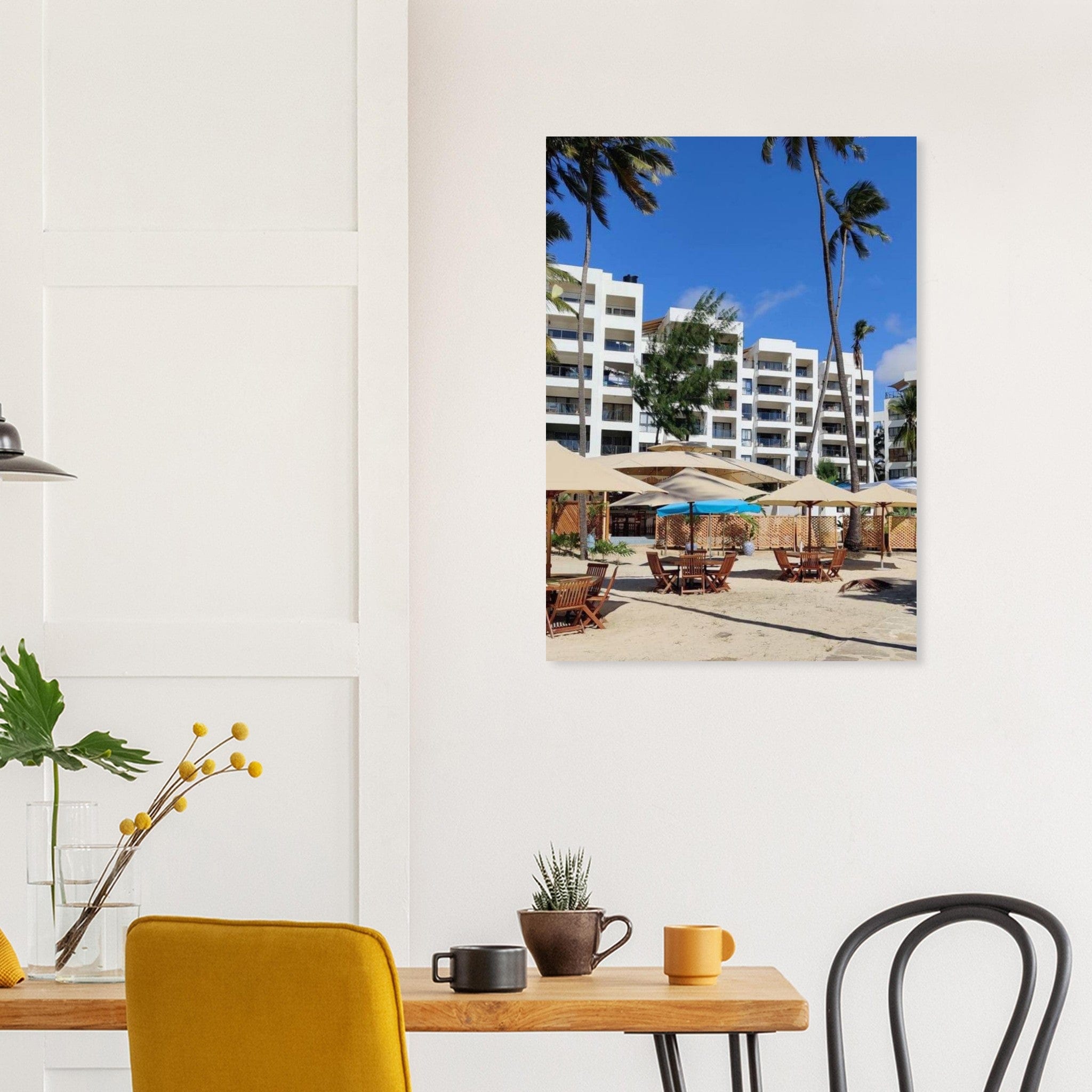 Gelato Print Material Affiche Africain Zanzibar Plage