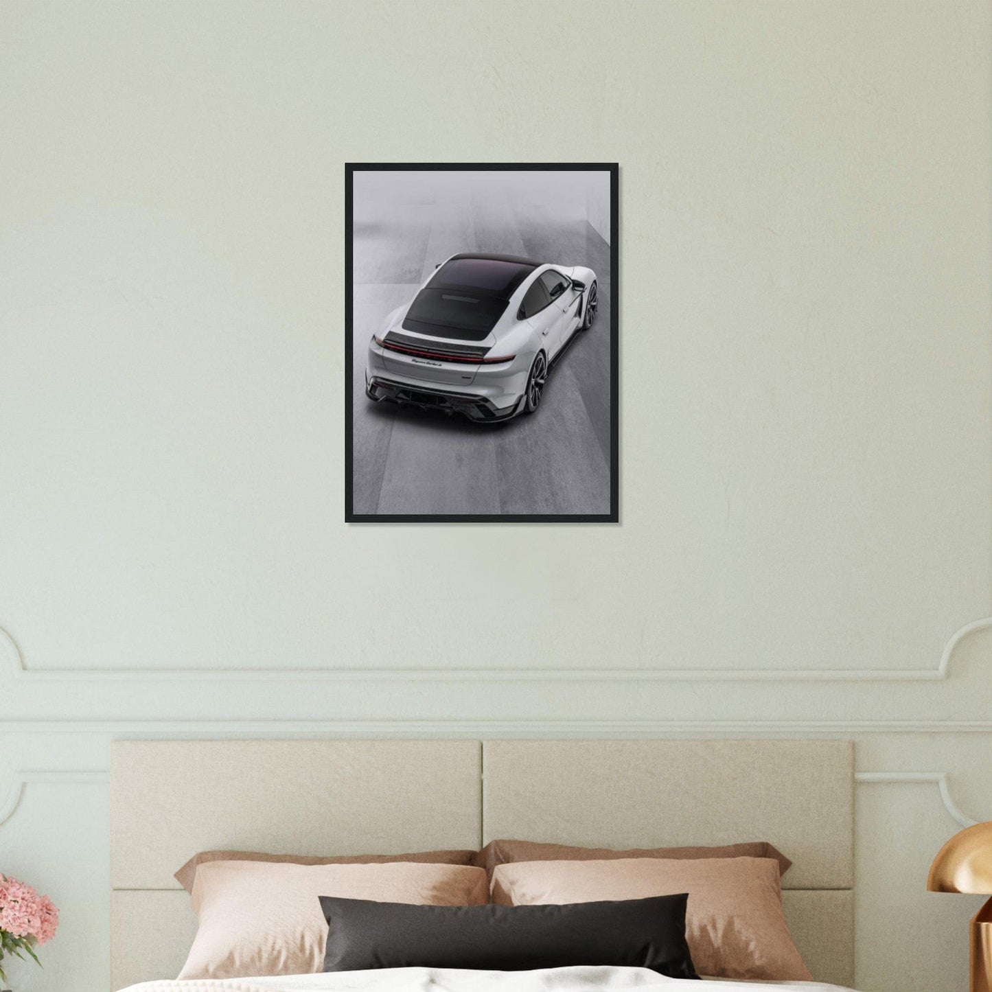 Gelato Print Material Tableau Porsche Gris