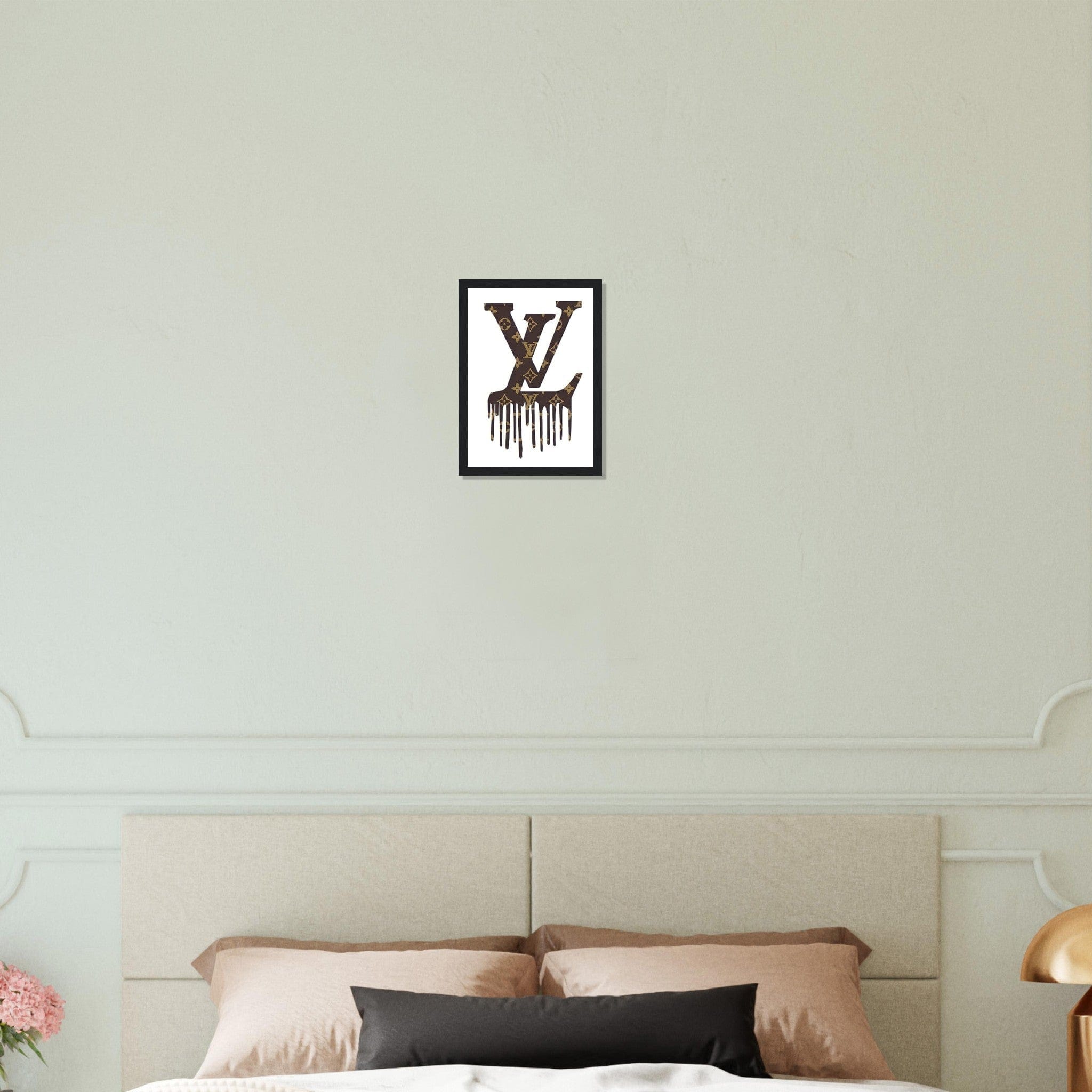 Canvanation Print Material A4 21x29.7 cm / 8x12″ Tableau Louis Vuitton Logo