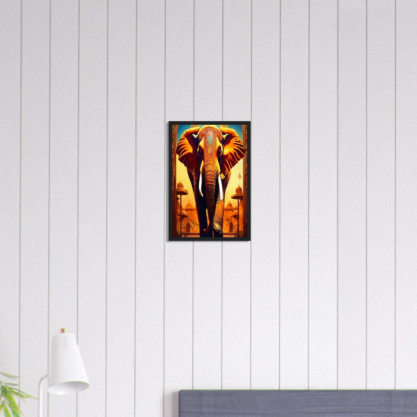 Canvanation Print Material 30x45 cm / 12x18″ Tableau Elephant Majesté De La Savane