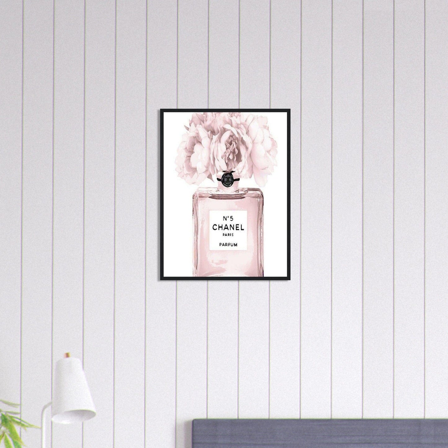 Canvanation Print Material 45x60 cm / 18x24″ Tableau Chanel Numéro 5 Rose