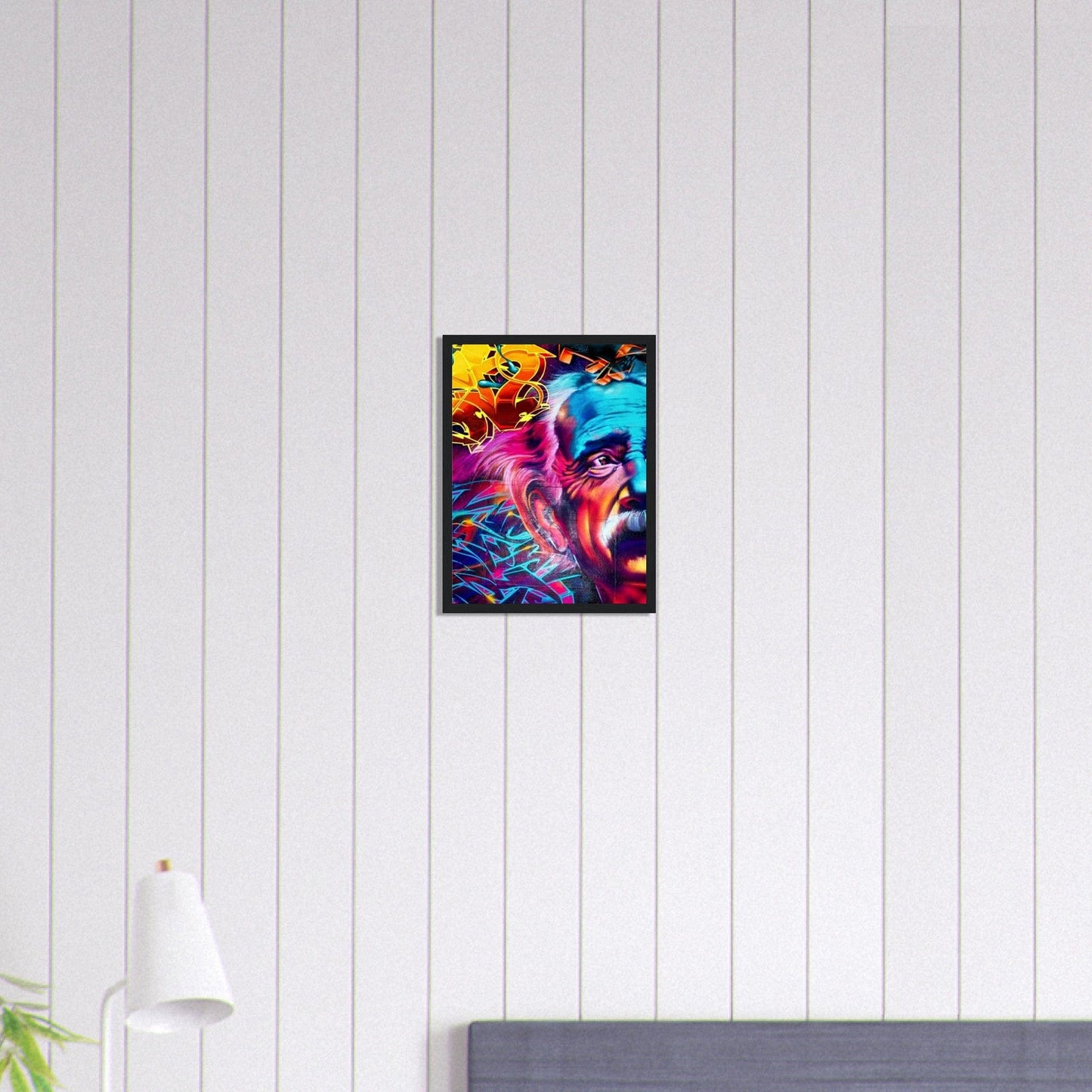 Canvanation Print Material 30x40 cm / 12x16″ Tableau Street Art Einstein