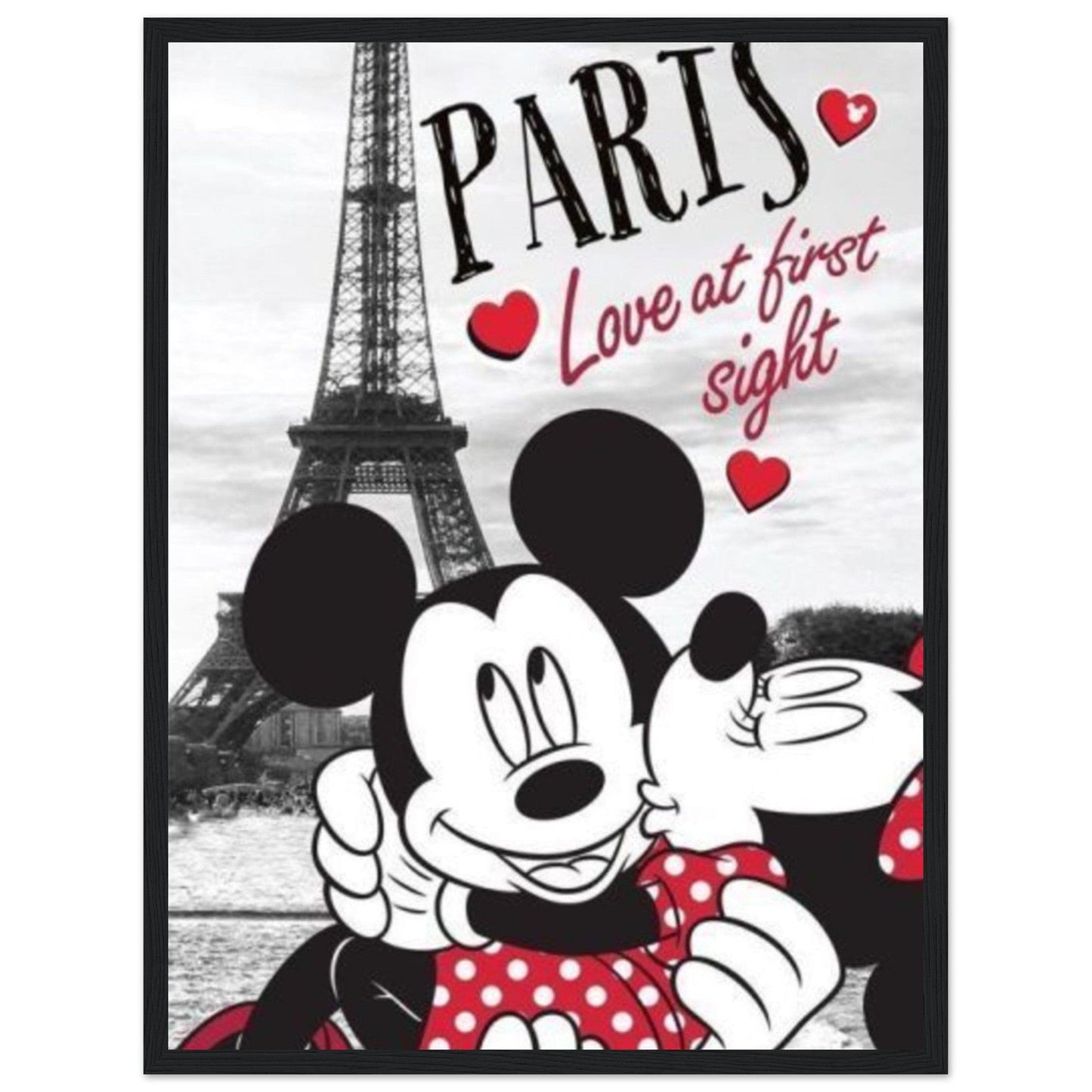 Gelato Print Material 45x60 cm / 18x24″ Tableau Mickey Minnie