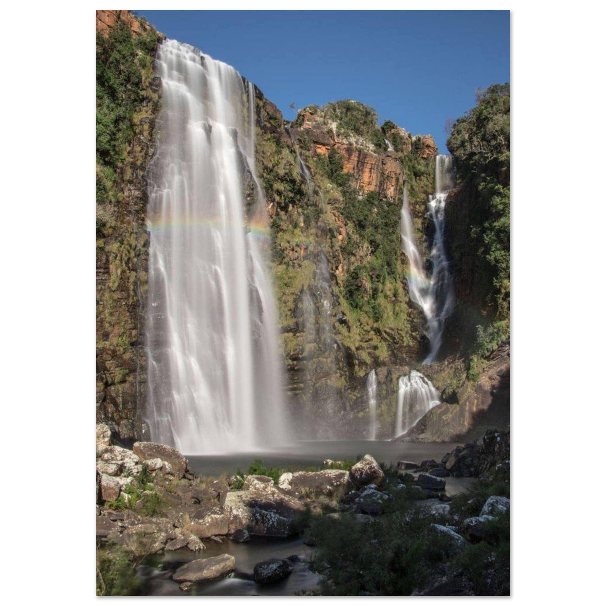 Gelato Print Material A1 (59.4 x 84.1 cm) Affiche Africaine Chute D'Eau