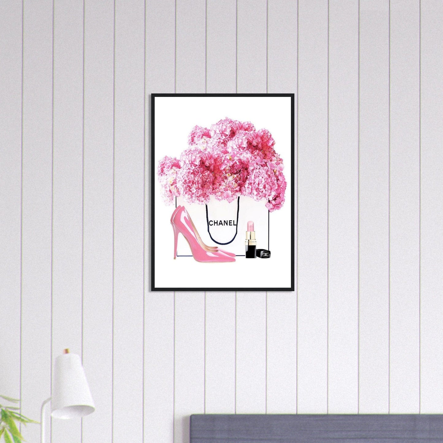 Canvanation Print Material 50x70 cm / 20x28″ Tableau Chanel Sac De Shopping