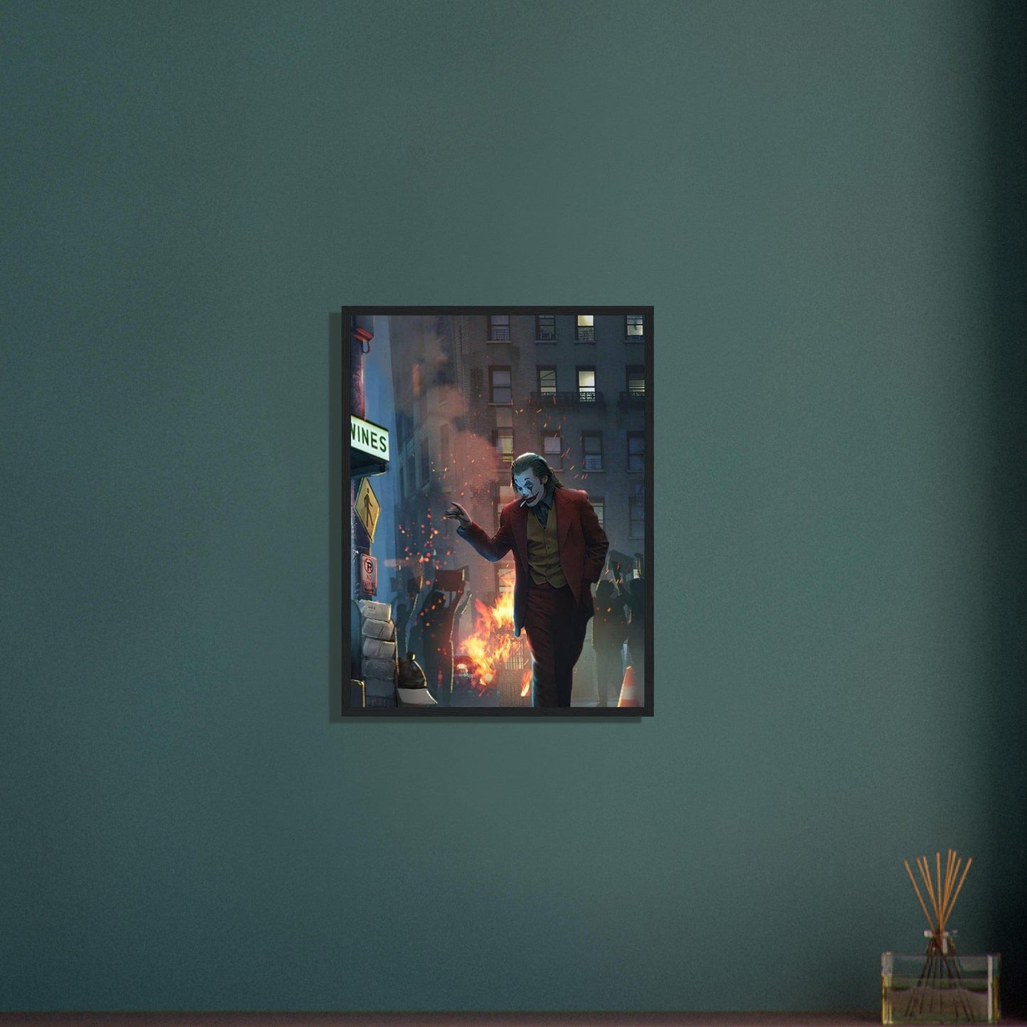 Canvanation Print Material Tableau Joker Heath Ledger