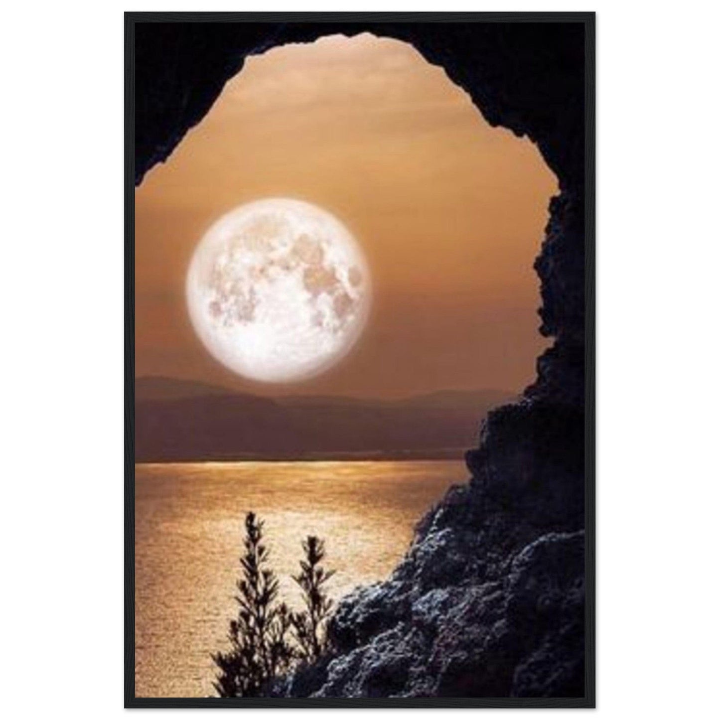 Gelato Print Material 60x90 cm / 24x36″ Tableau Pleine Lune