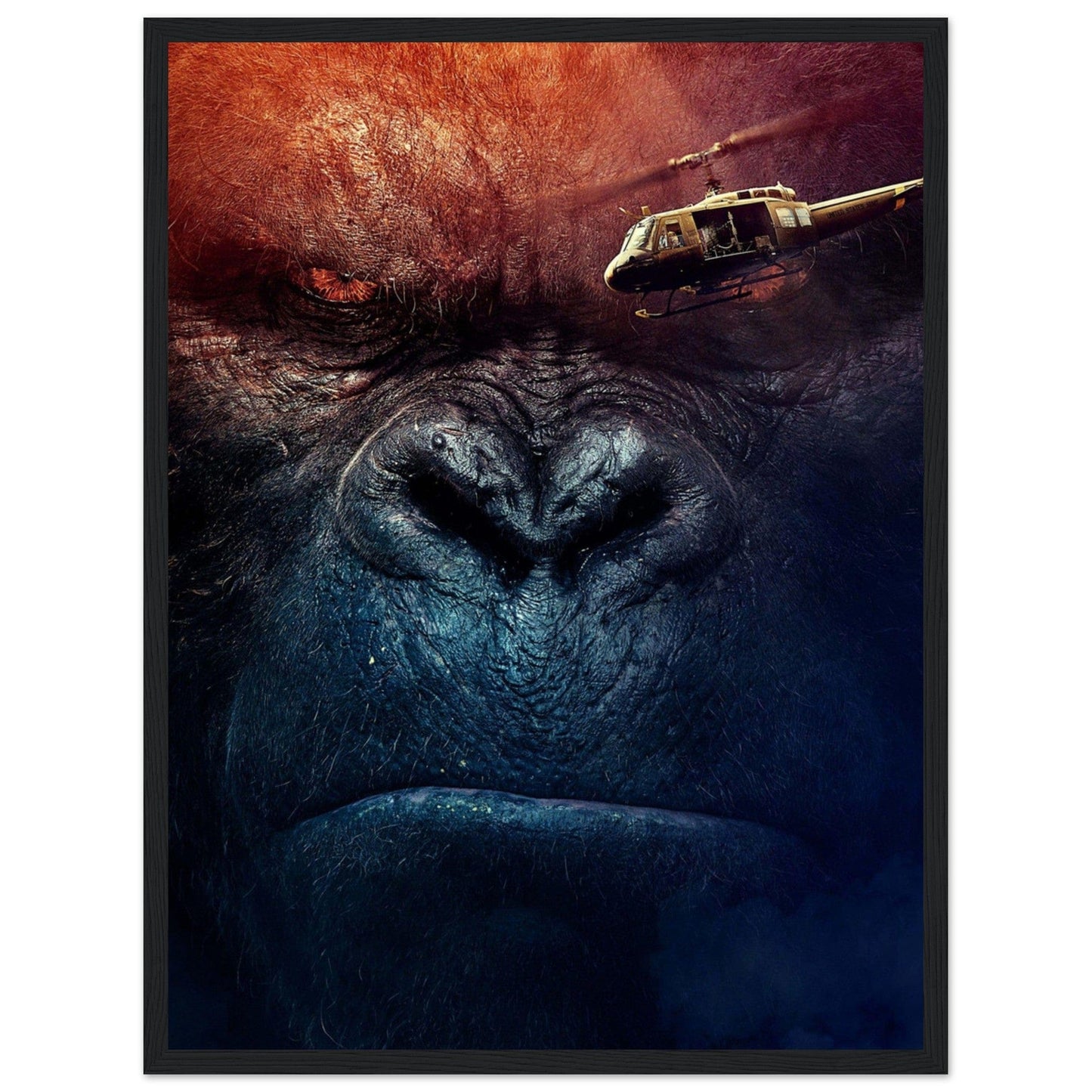 Canvanation Print Material 45x60 cm / 18x24″ Cadre Gorille