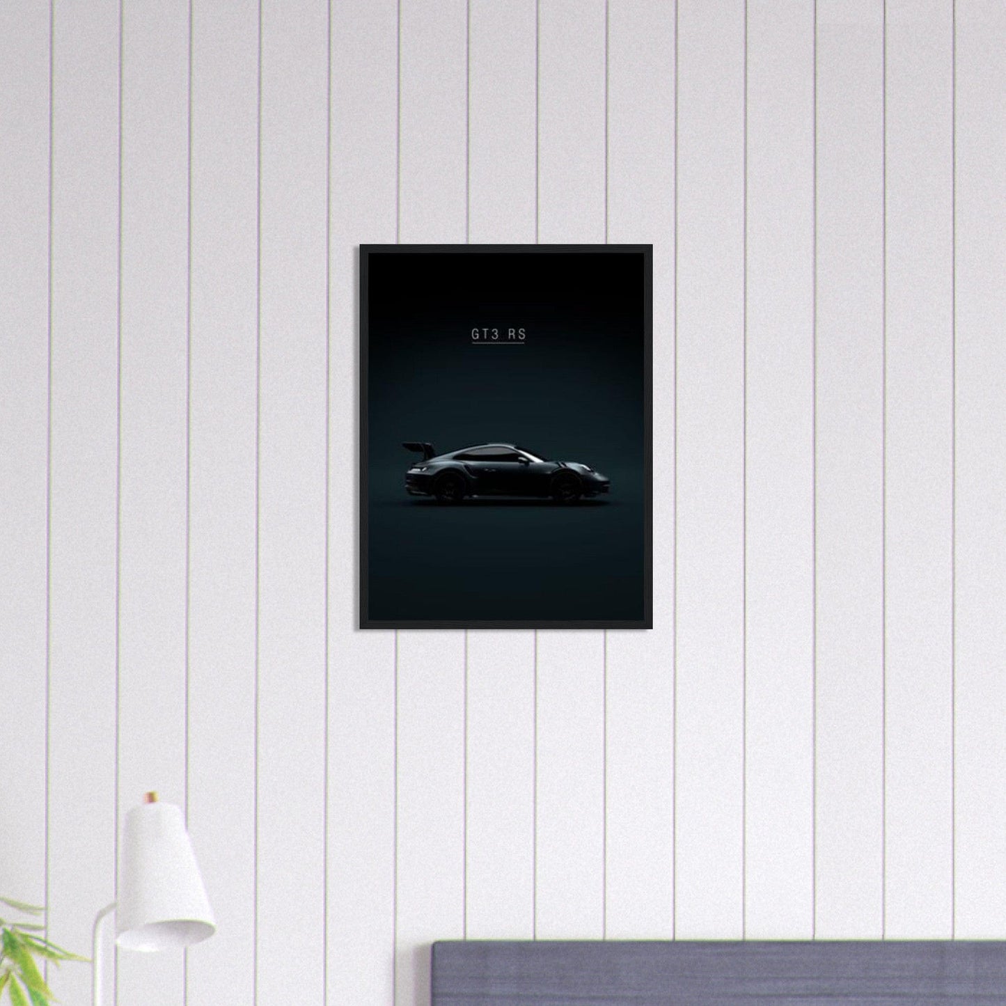 Canvanation Print Material 45x60 cm / 18x24″ Tableau Noir GT 3 RS Porsche