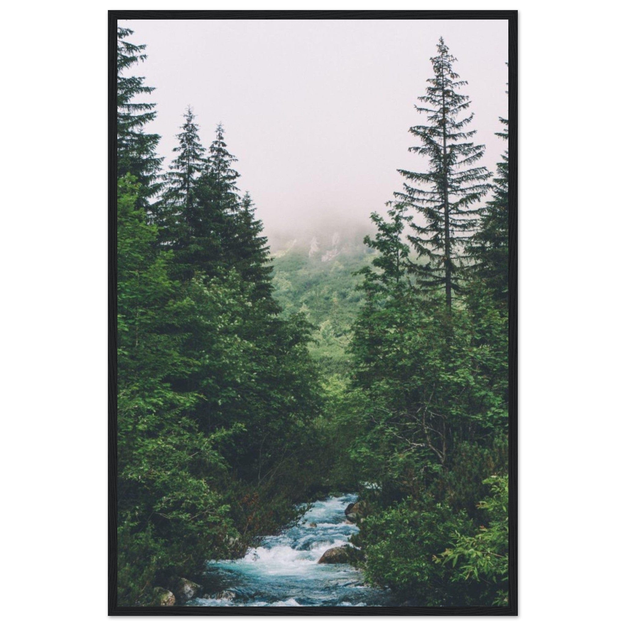 Canvanation Print Material 60x90 cm / 24x36″ Peinture Paysage foret