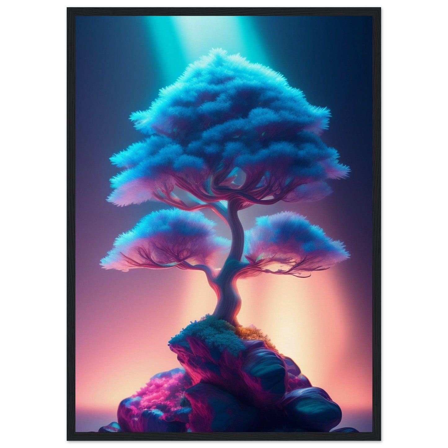 Canvanation Print Material 50x70 cm / 20x28″ Tableau L'Arbre de Vie Éternel