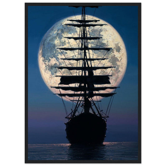 Gelato Print Material 50x70 cm / 20x28″ Tableau Peinture Mer Bateau