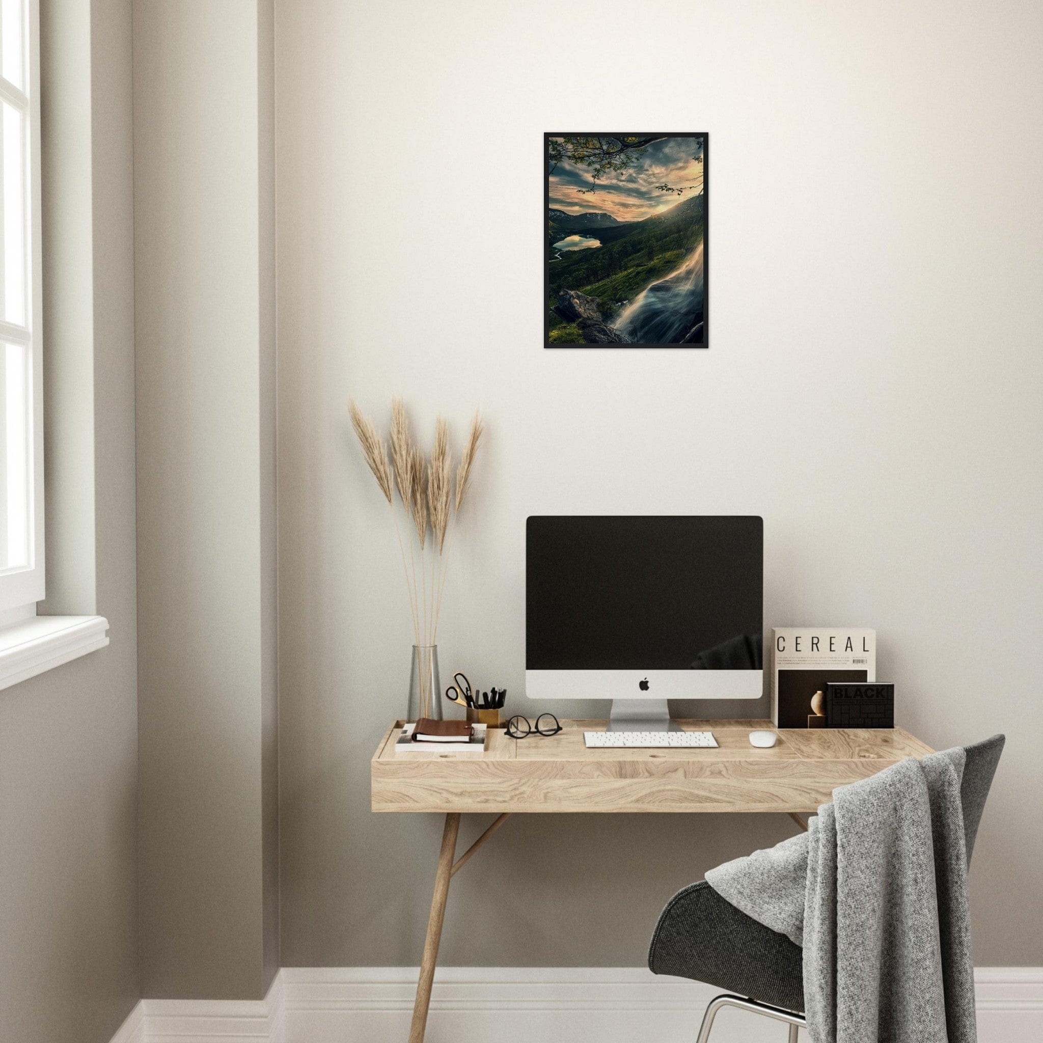 Canvanation Print Material Peinture Foret Moderne
