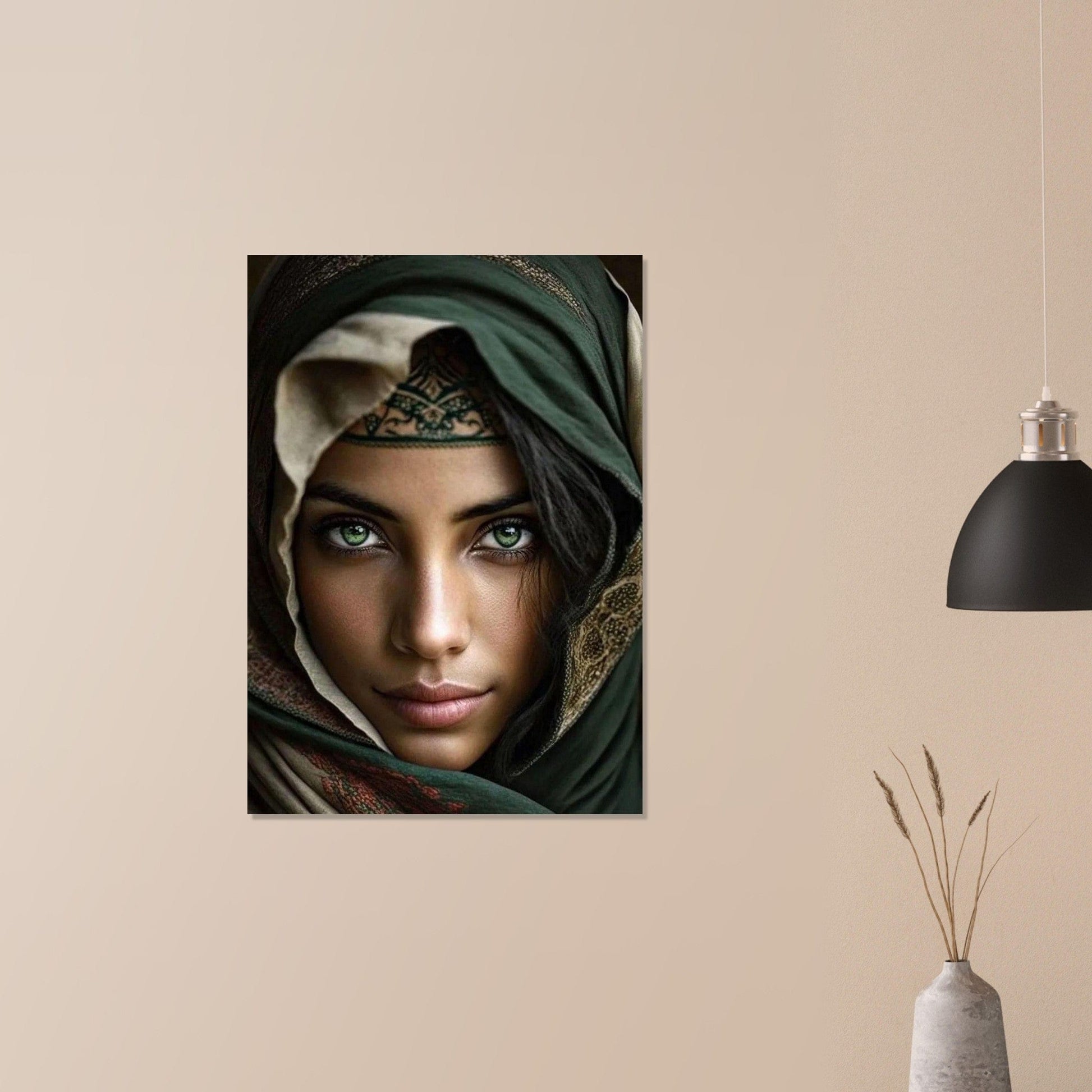 Gelato Print Material Poster Portrait Femme