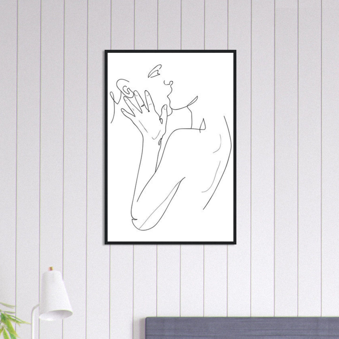 Canvanation Print Material 60x90 cm / 24x36″ Tableau Couple Duo d'âmes