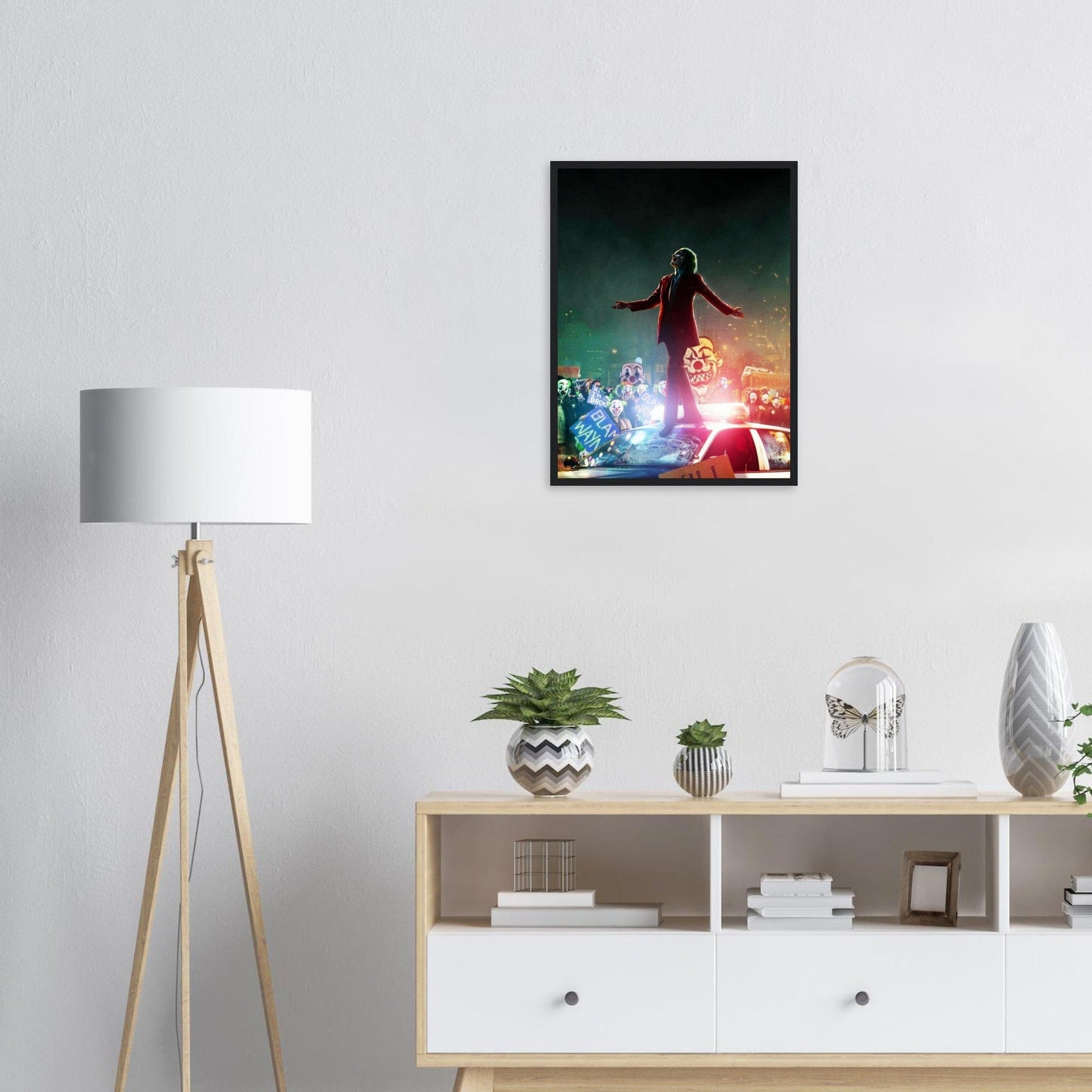 Canvanation Print Material Tableau Joker Pop Art
