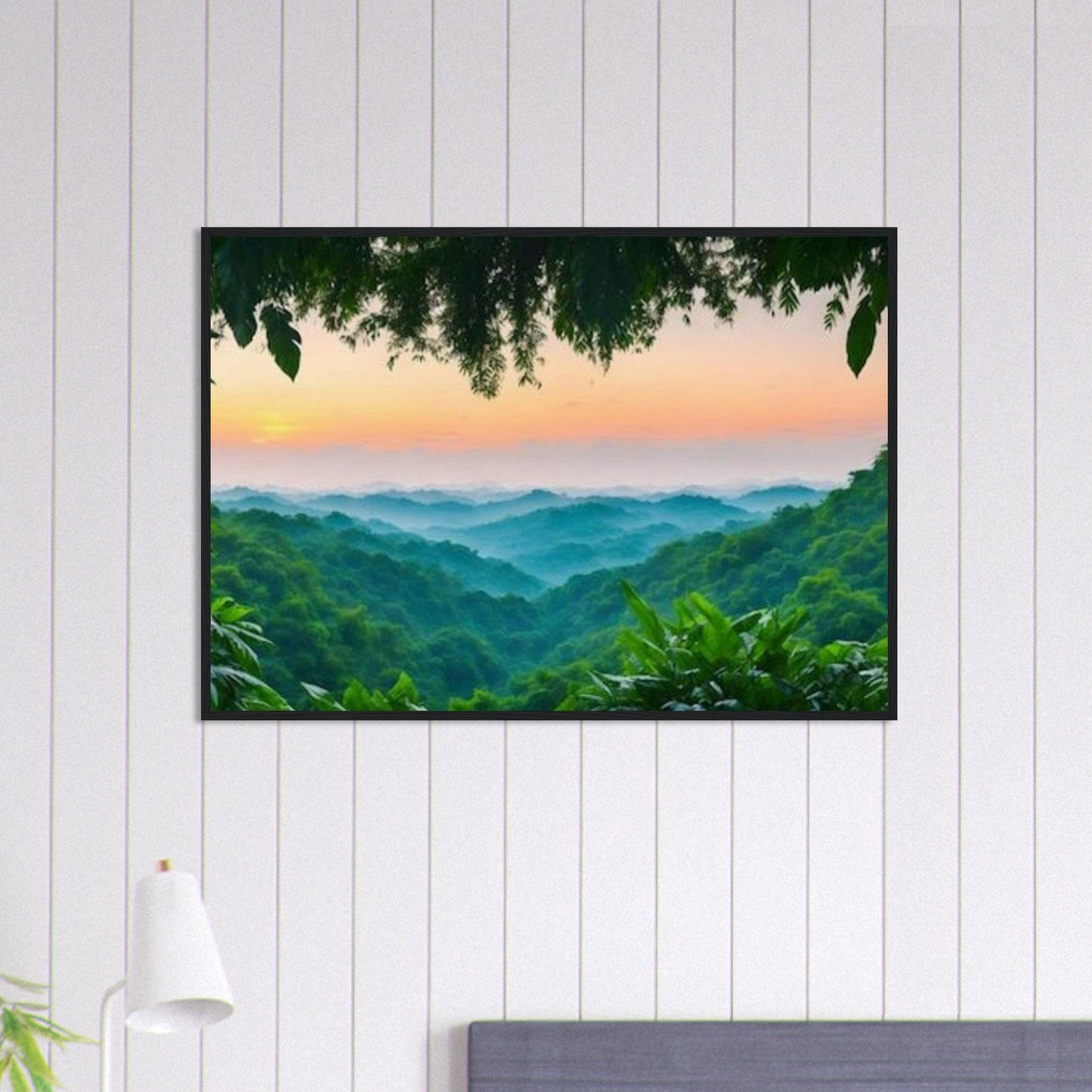 Gelato Print Material Tableau Panoramique Jungle