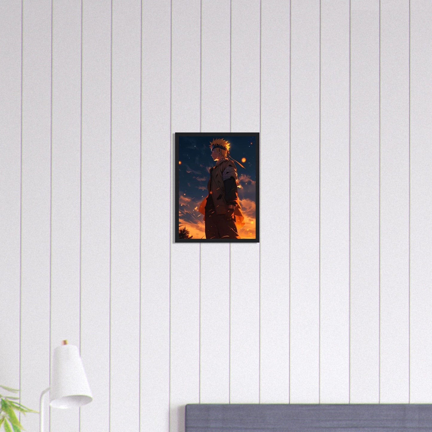 Canvanation Print Material 30x40 cm / 12x16″ Tableau Naruto Uzumaki Hokage