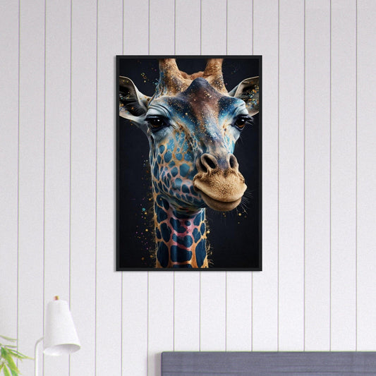 Canvanation Print Material 60x90 cm / 24x36″ Tableau Girafe Kapla