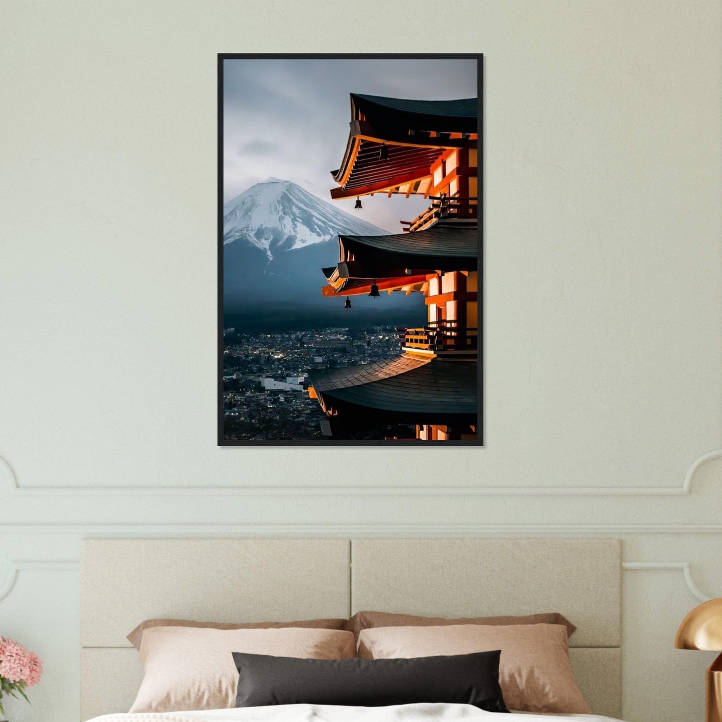 Canvanation Print Material 60x90 cm / 24x36″ Tableau Japon Mont Fudji