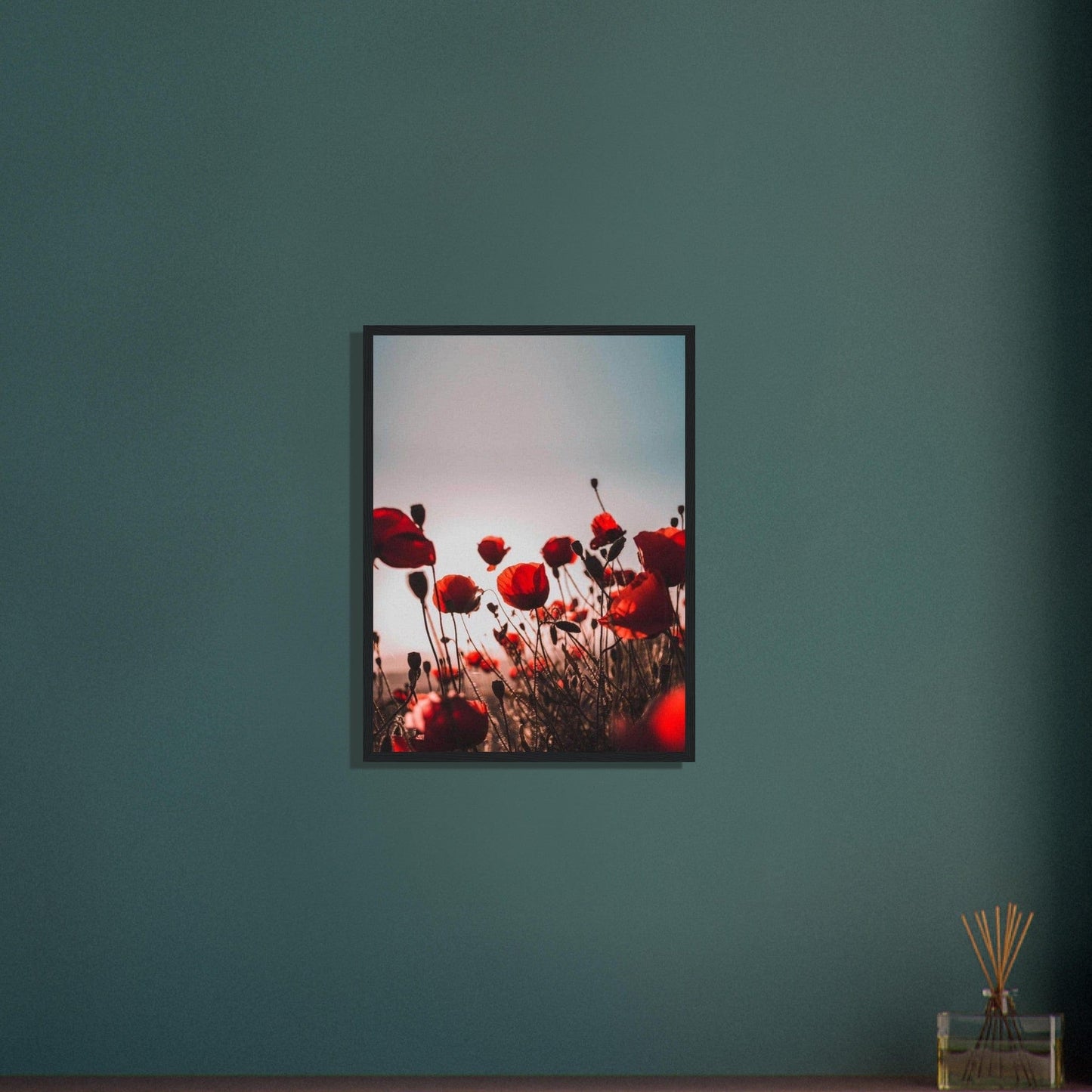 Canvanation Print Material 45x60 cm / 18x24″ Tableau Les Coquelicots