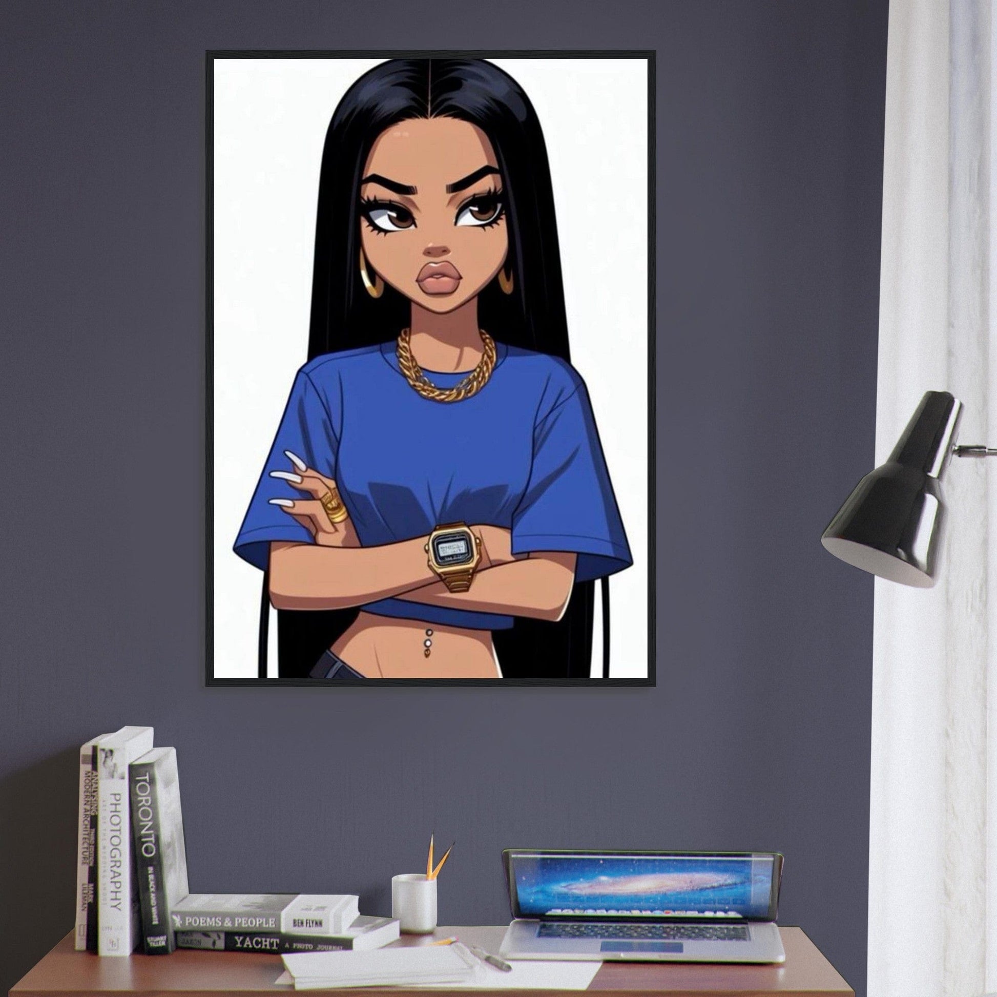 Canvanation Print Material Photo Personnalisé Cadre